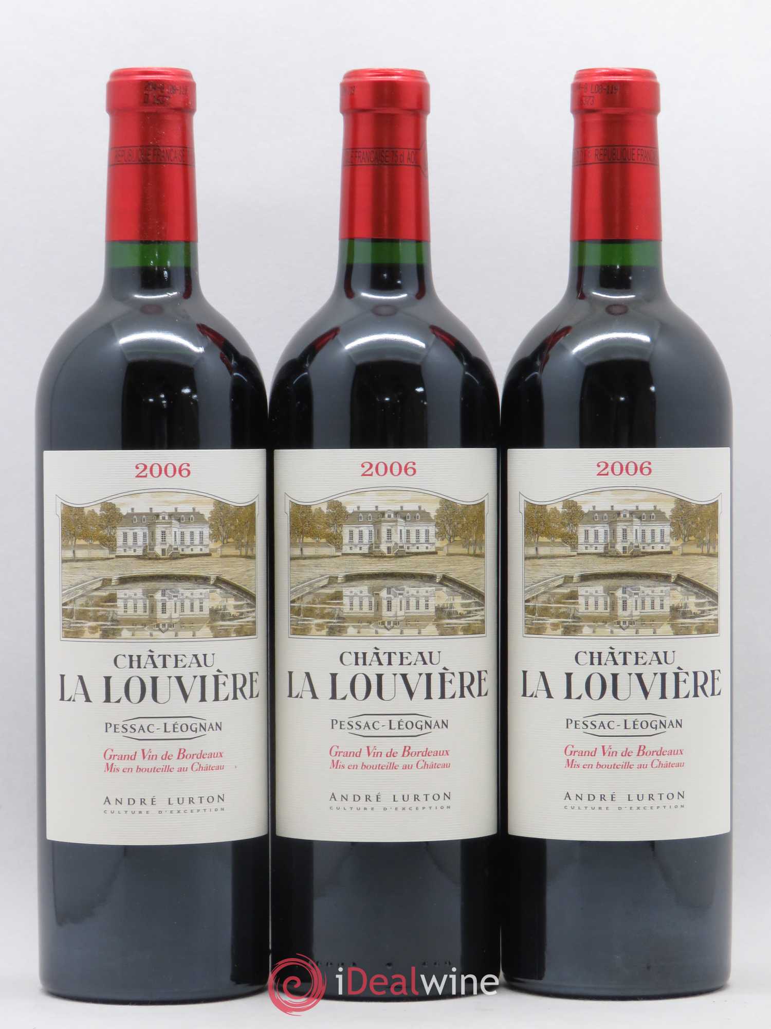Château la Louvière 2006 - Lot de 6 bouteilles - 2