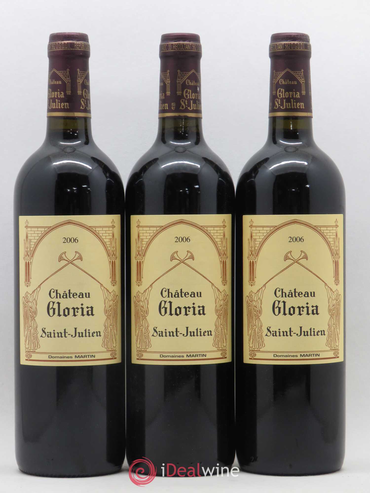 Château Gloria 2006 - Lot de 6 bouteilles - 1