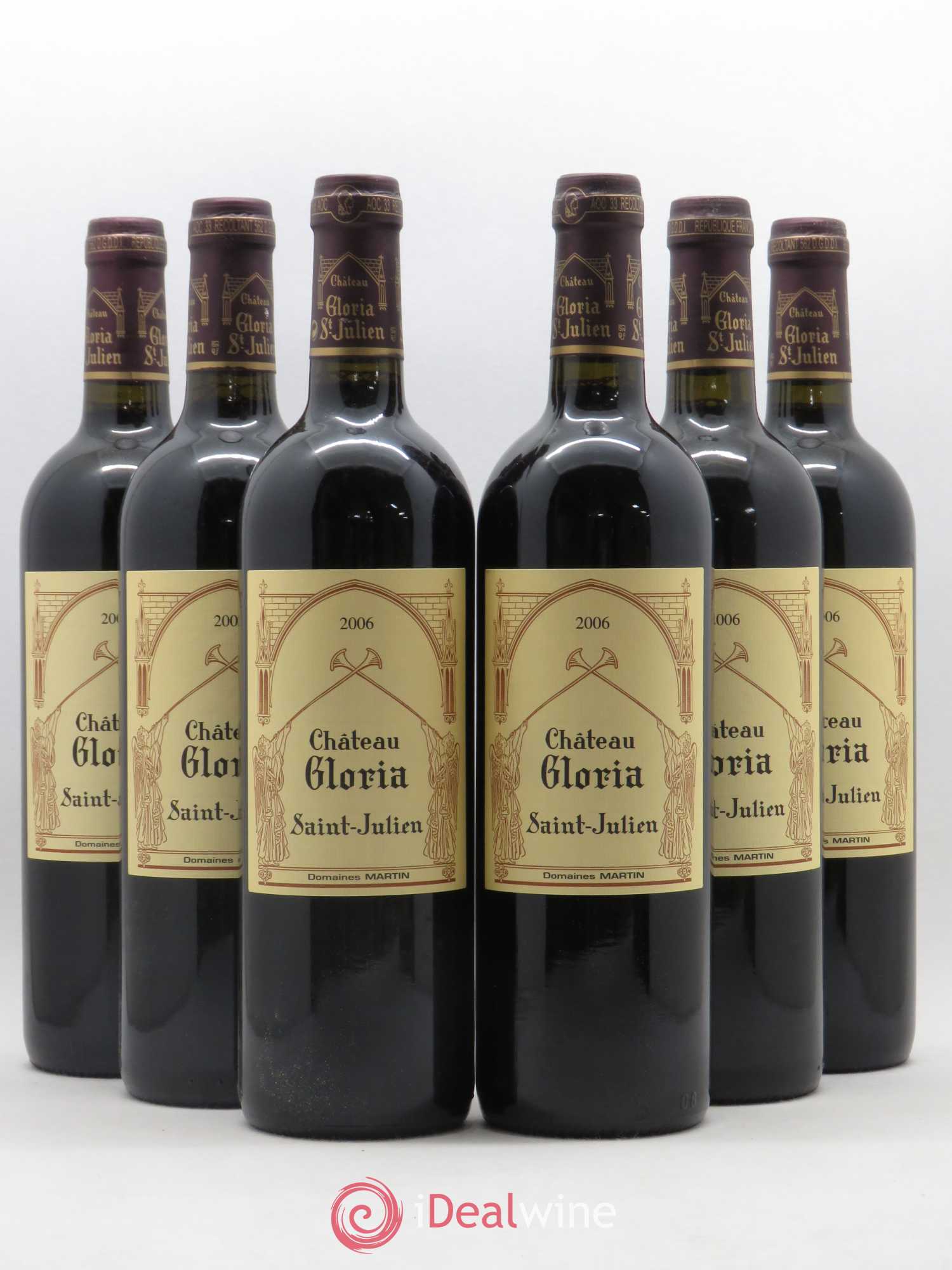Château Gloria 2006 - Lot de 6 bouteilles - 0