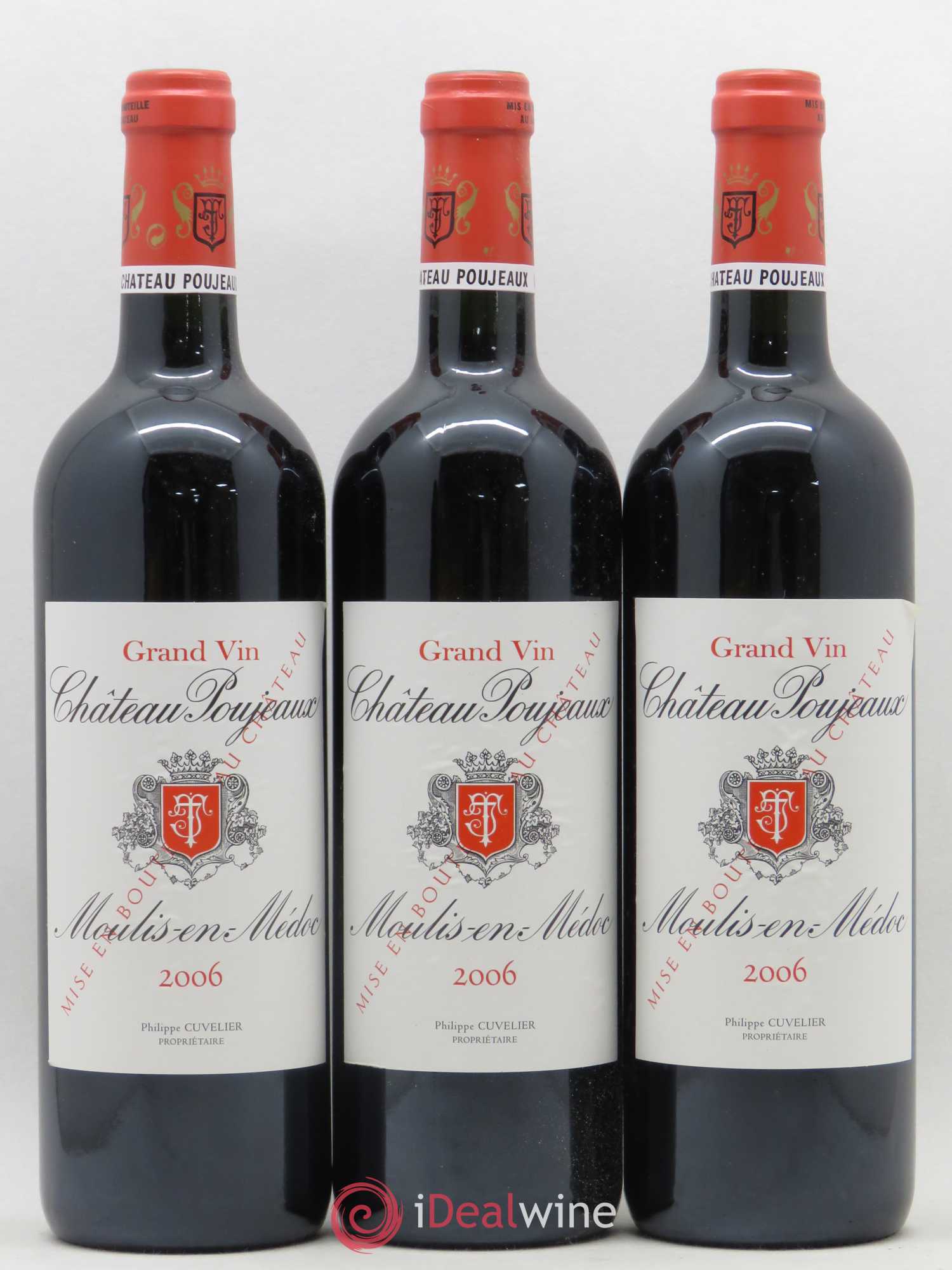 Château Poujeaux 2006 - Lot de 6 bouteilles - 2