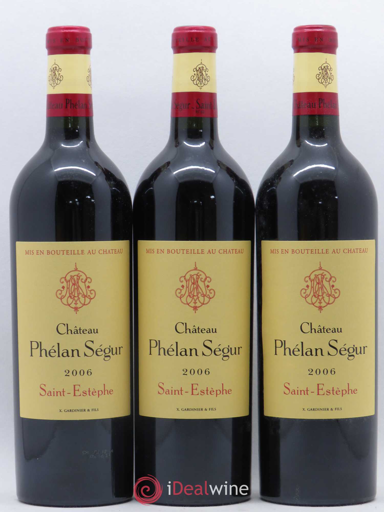 Château Phélan Ségur 2006 - Lot de 6 bouteilles - 2