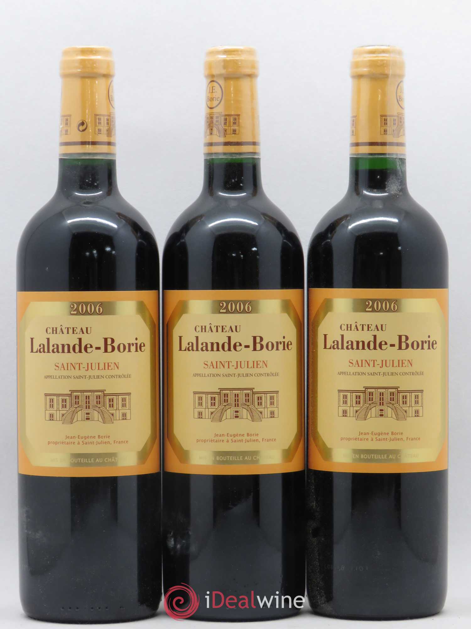 Château Lalande Borie 2006 - Lot de 12 bouteilles - 1