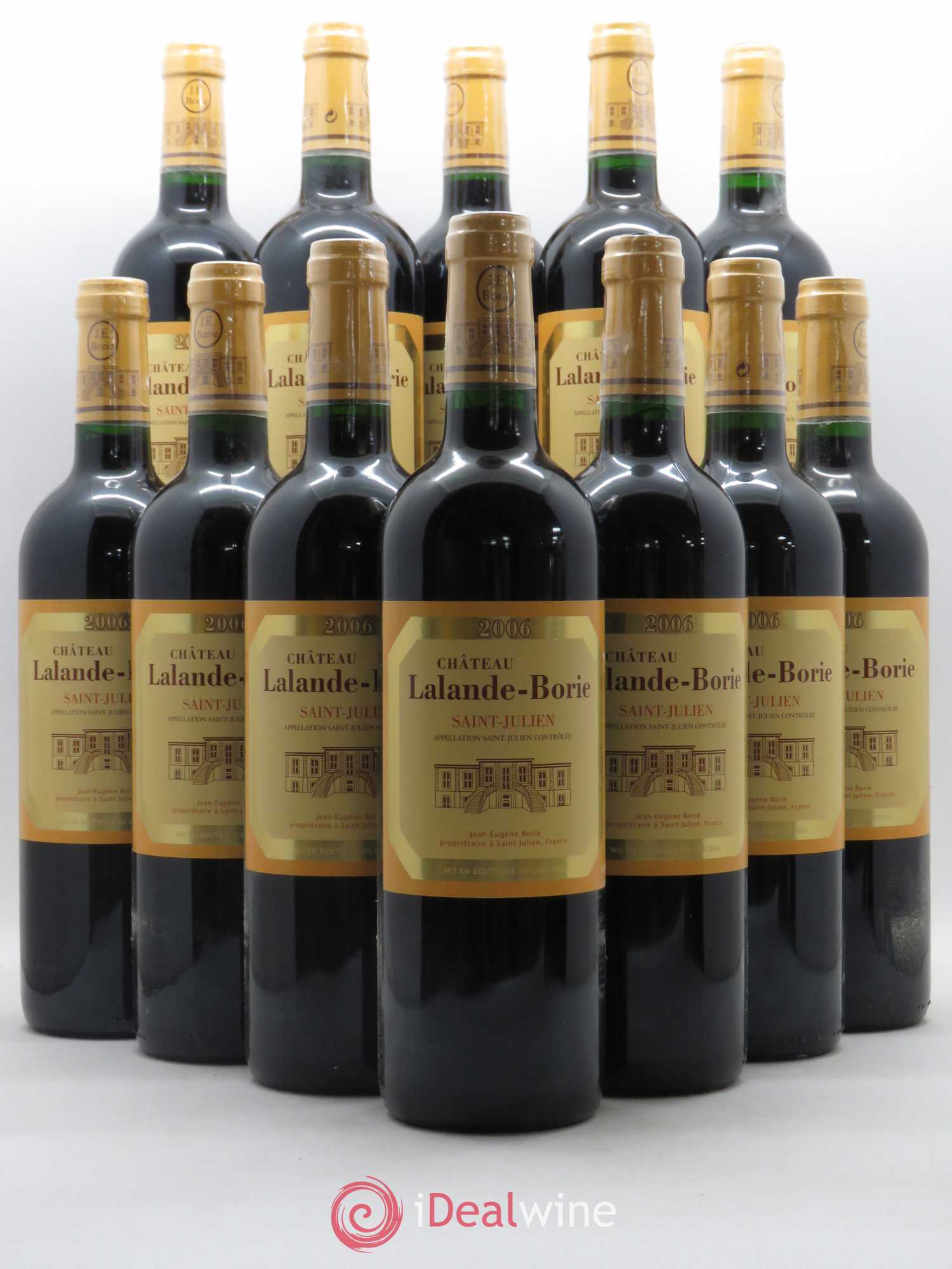 Château Lalande Borie 2006 - Lot de 12 bouteilles - 0