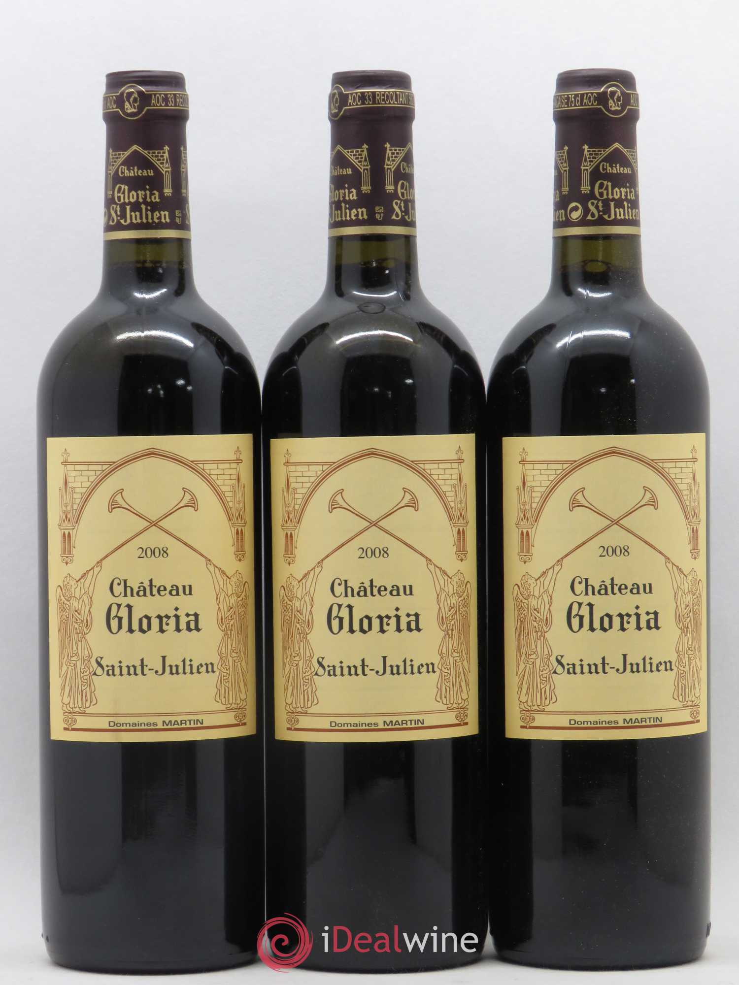 Château Gloria 2008 - Lot de 6 bouteilles - 1