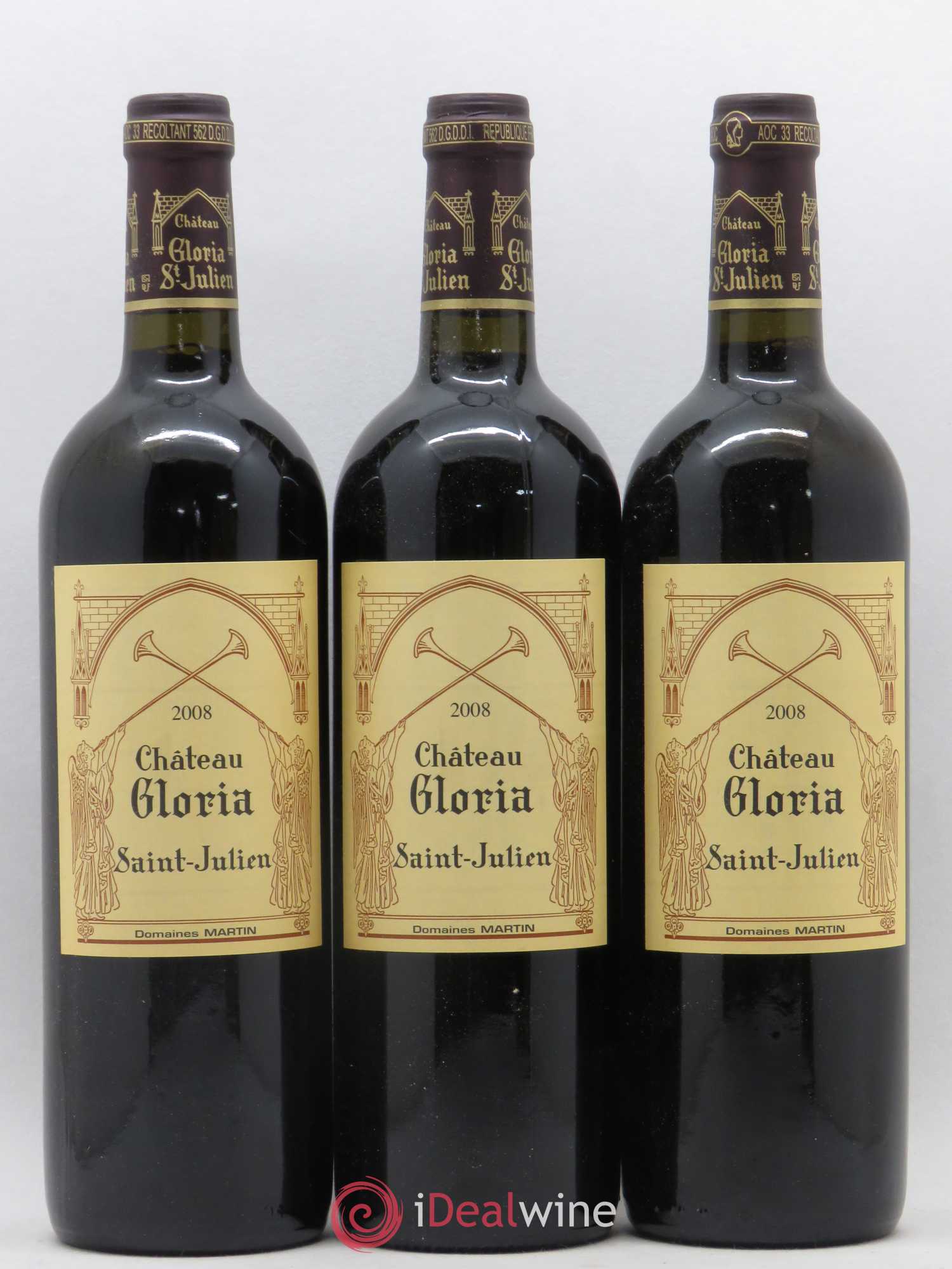 Château Gloria 2008 - Lot de 6 bouteilles - 2