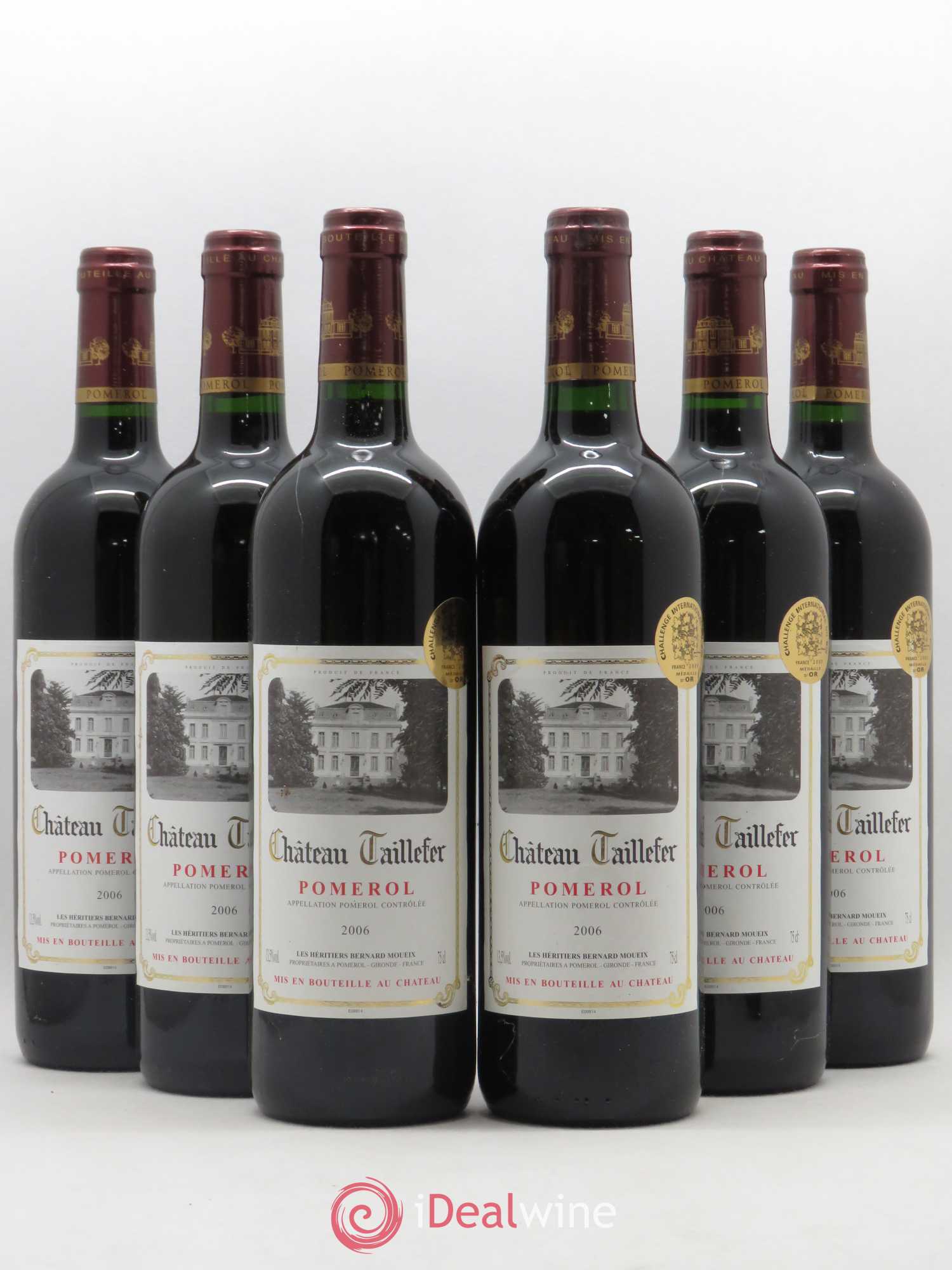 Château Taillefer 2006 - Lot de 6 bouteilles - 0