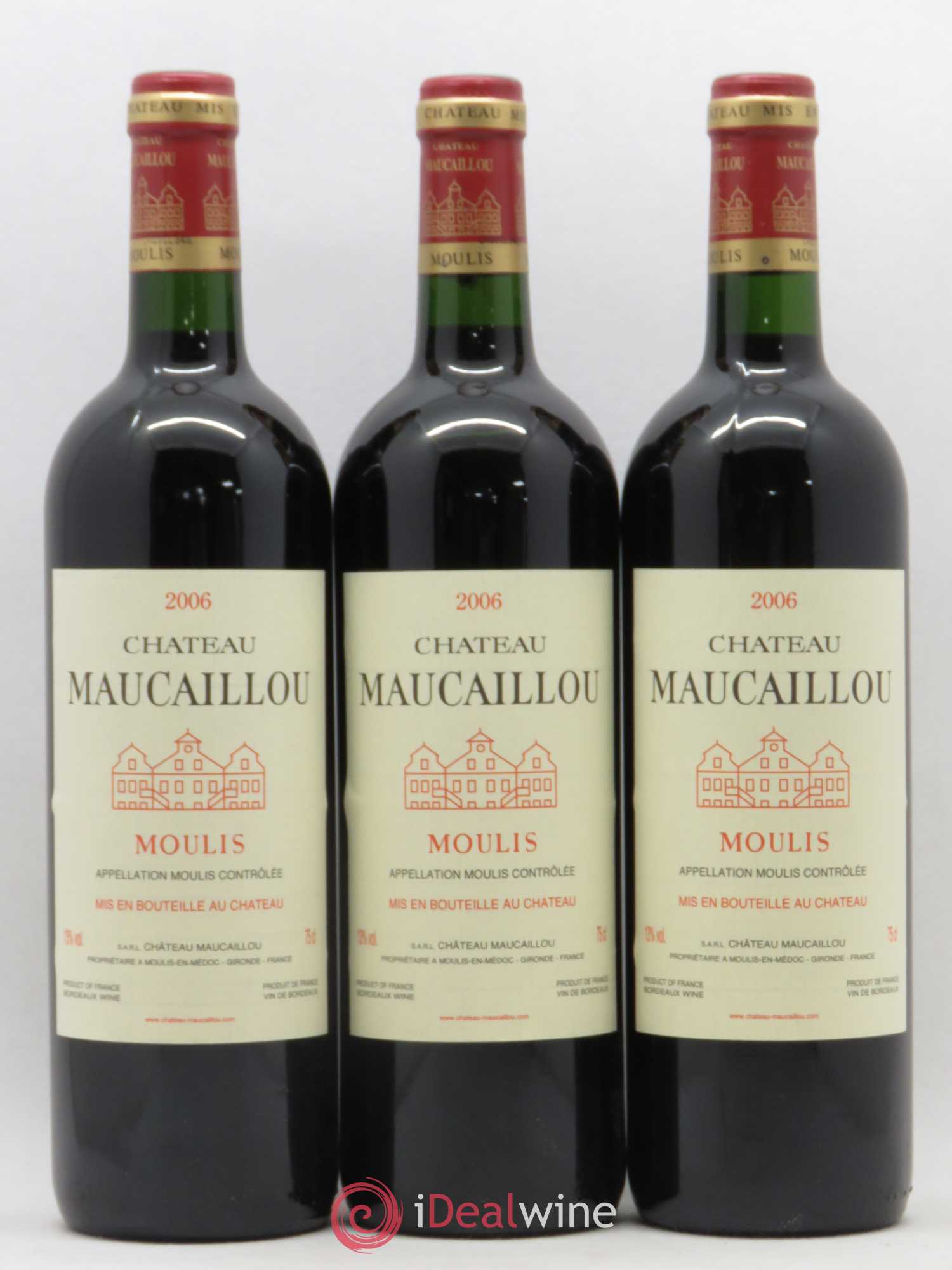 Château Maucaillou 2006 - Lot de 6 bouteilles - 1