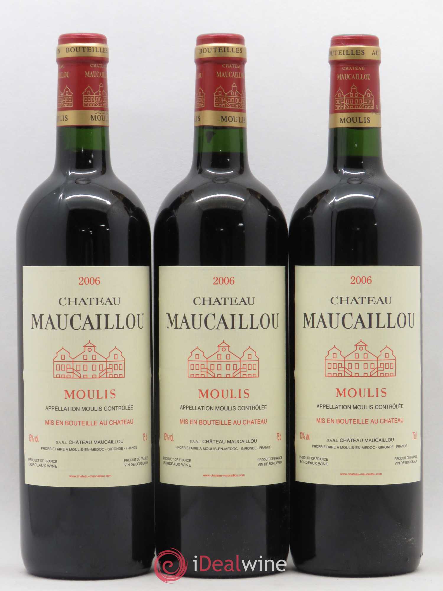 Château Maucaillou 2006 - Lot de 6 bouteilles - 2