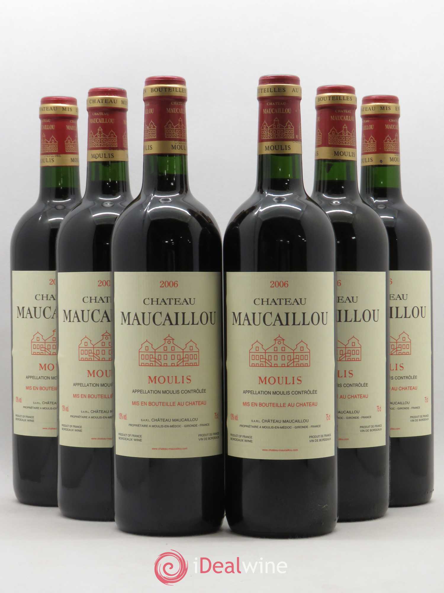 Château Maucaillou 2006 - Lot de 6 bouteilles - 0