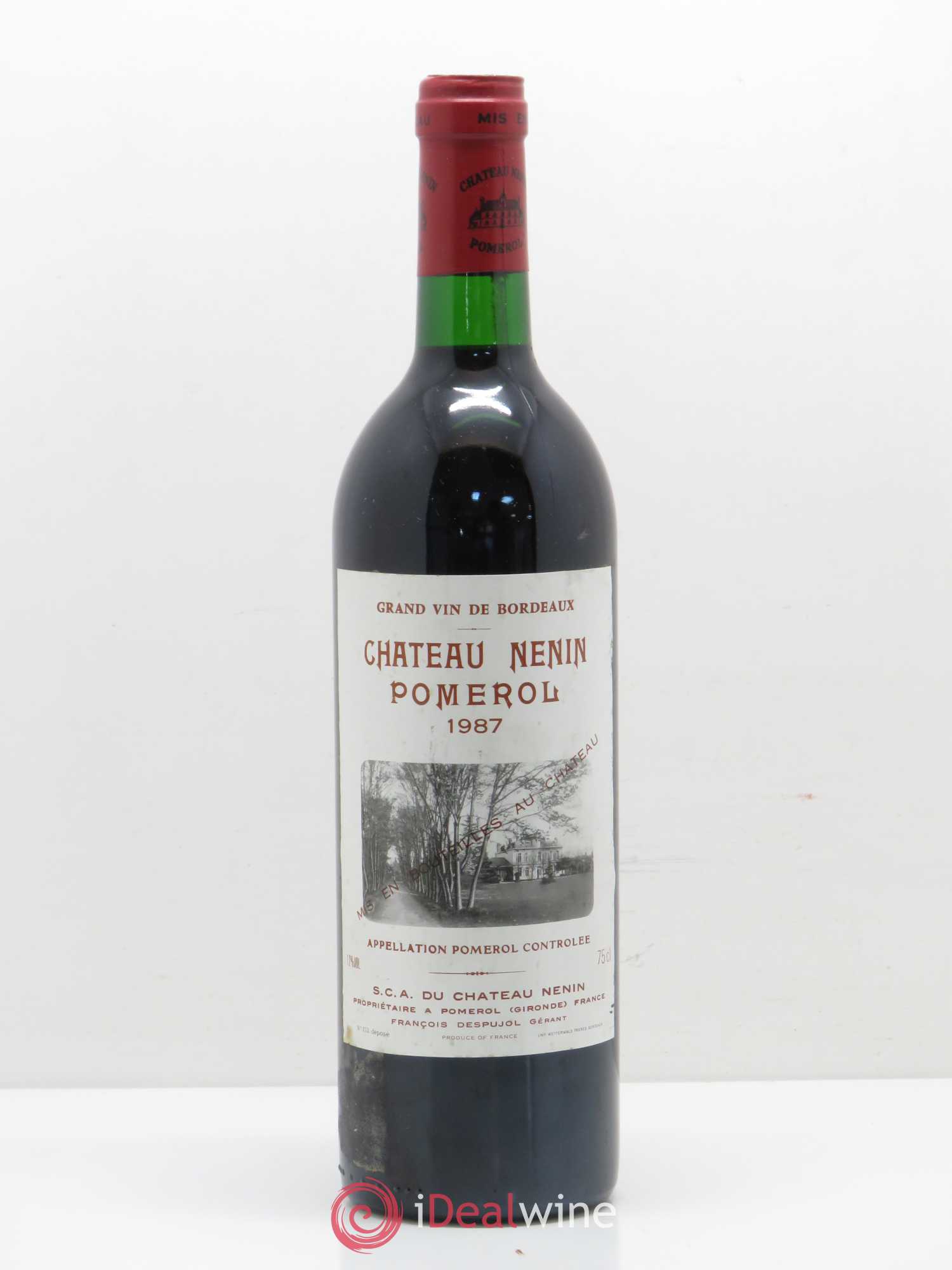 Château Nenin 1987 - Lot de 1 bouteille - 0