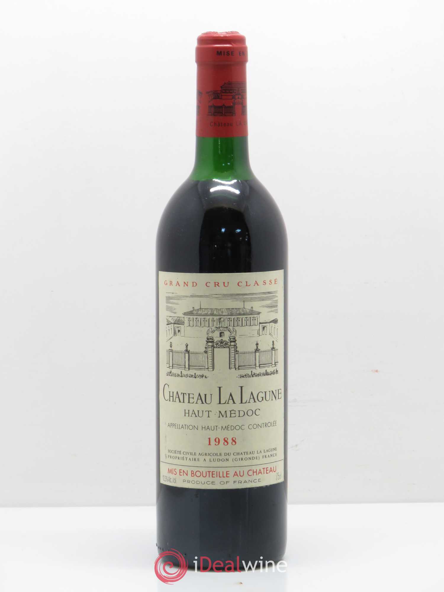 Château la Lagune 3ème Grand Cru Classé 1988 - Lot de 1 bouteille - 0