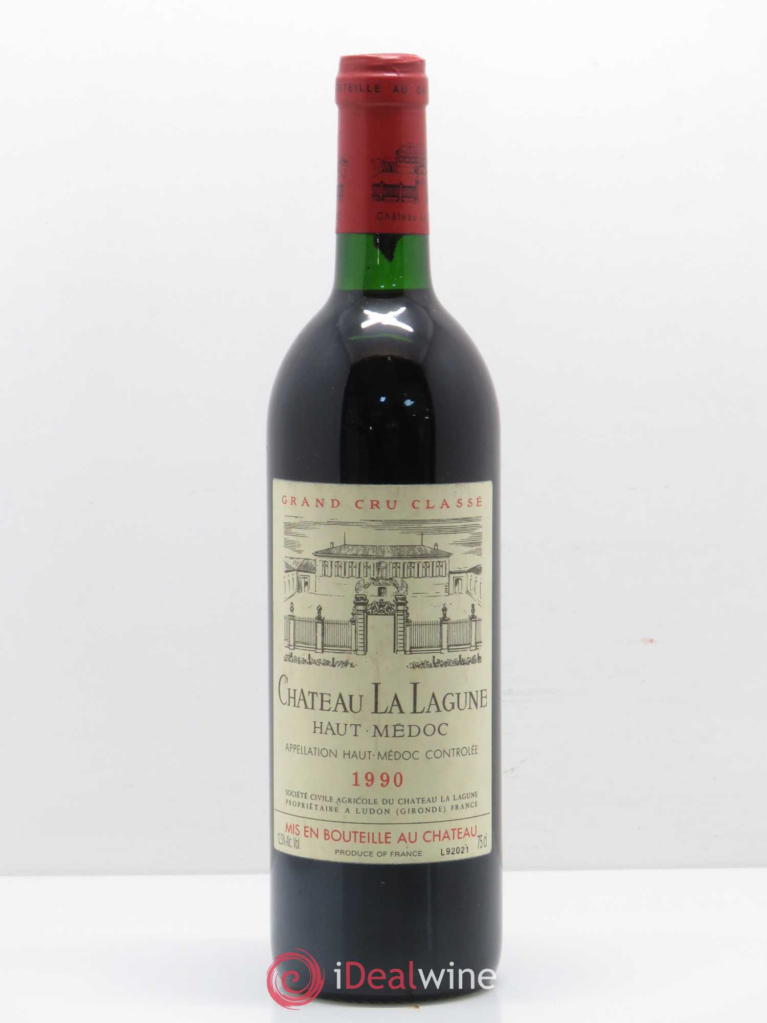 Château la Lagune 3ème Grand Cru Classé 1990 - Lot de 1 bouteille - 0