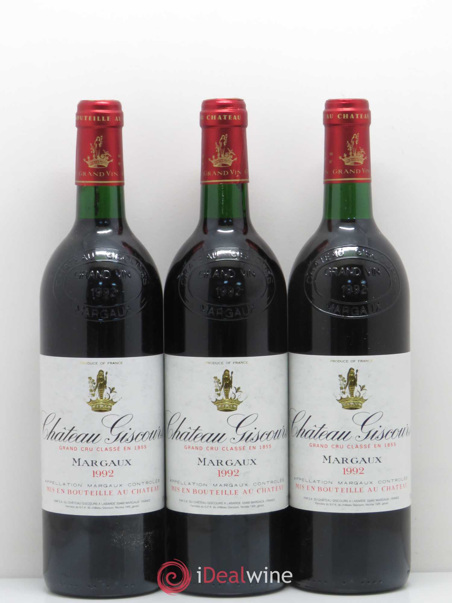 Château Giscours 3ème Grand Cru Classé 1992 - Lot de 12 bouteilles - 2