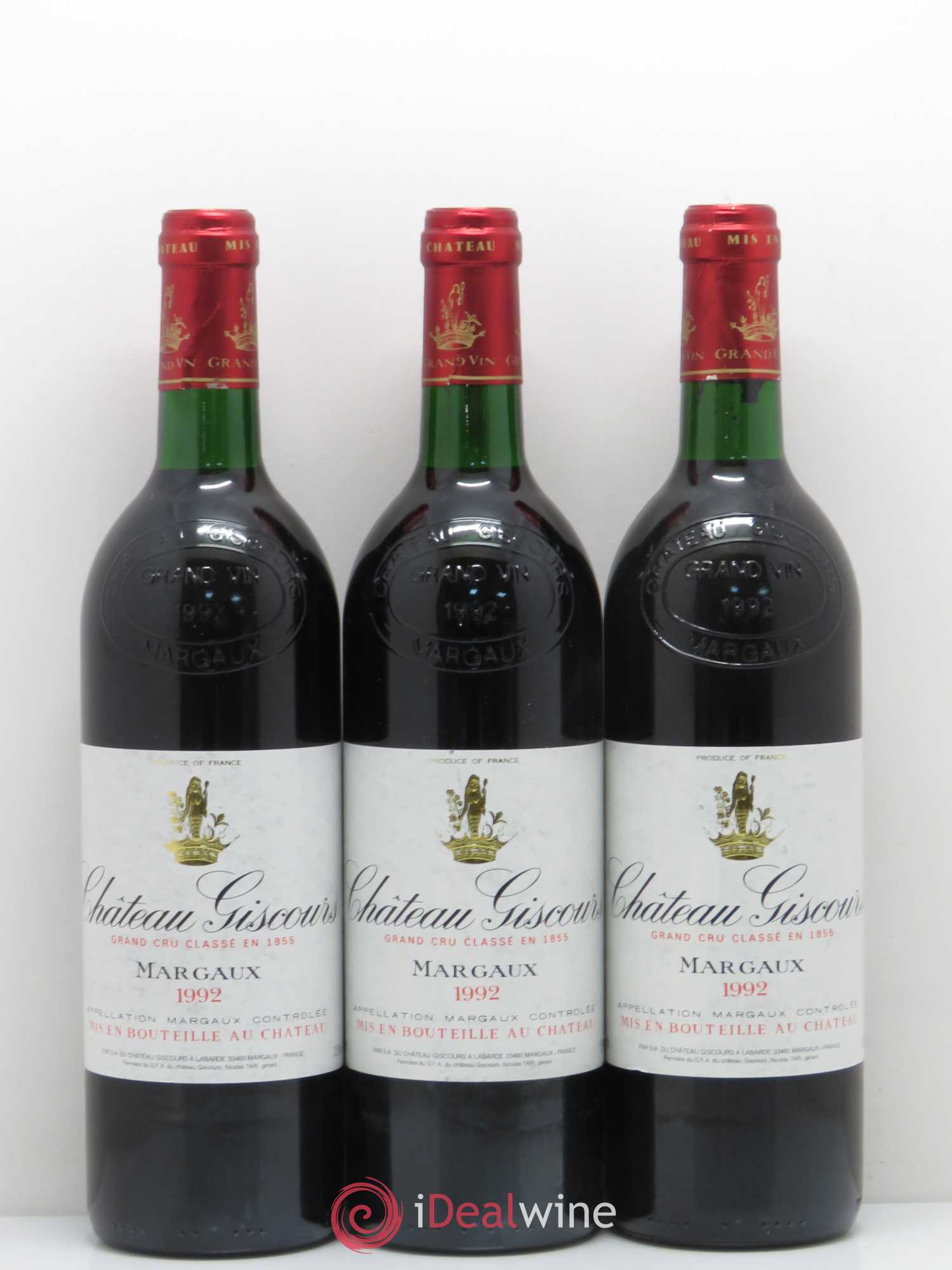 Château Giscours 3ème Grand Cru Classé 1992 - Lot de 12 bouteilles - 4