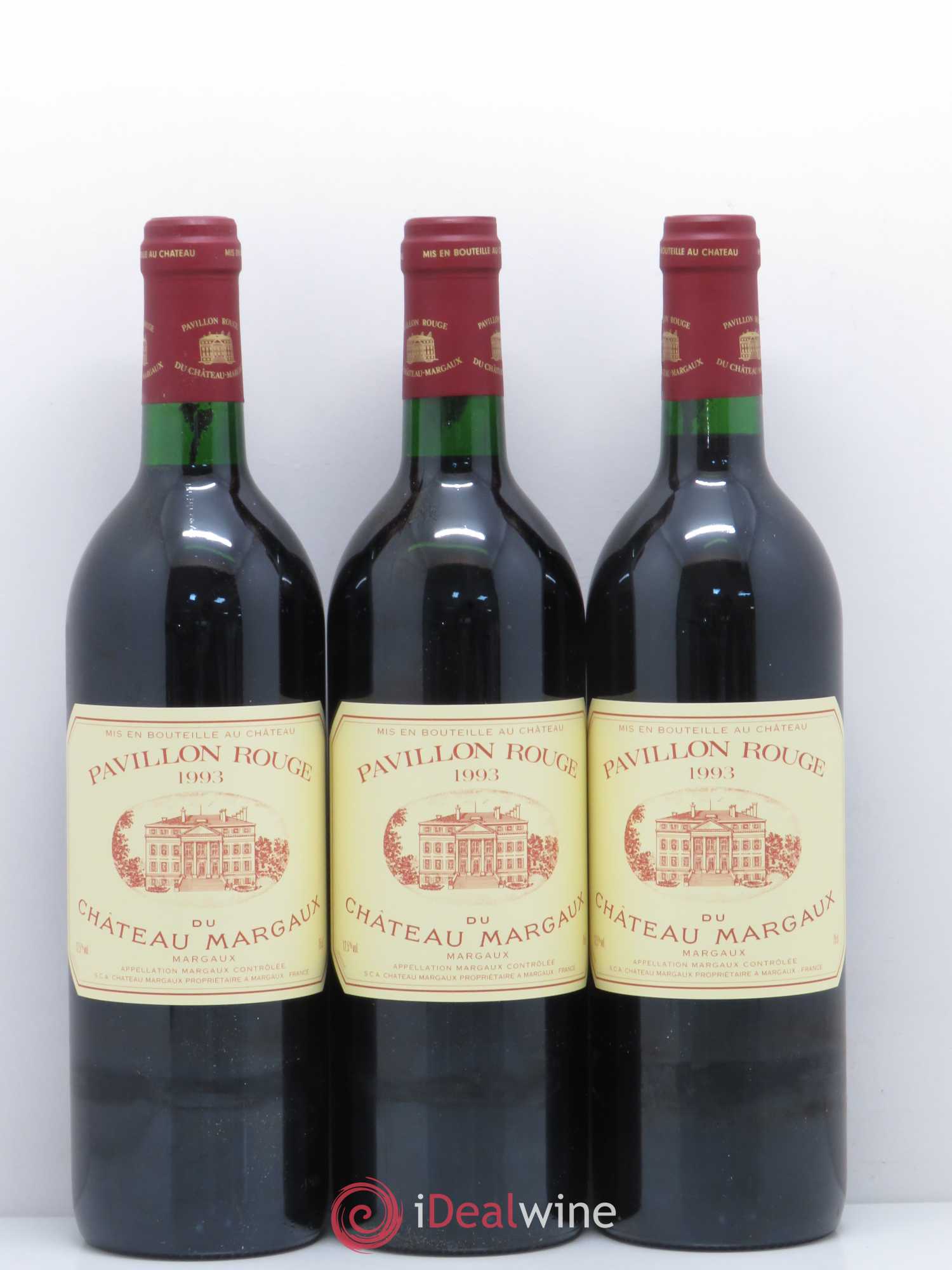 Pavillon Rouge du Château Margaux Second Vin 1993 - Lot de 12 bouteilles - 1