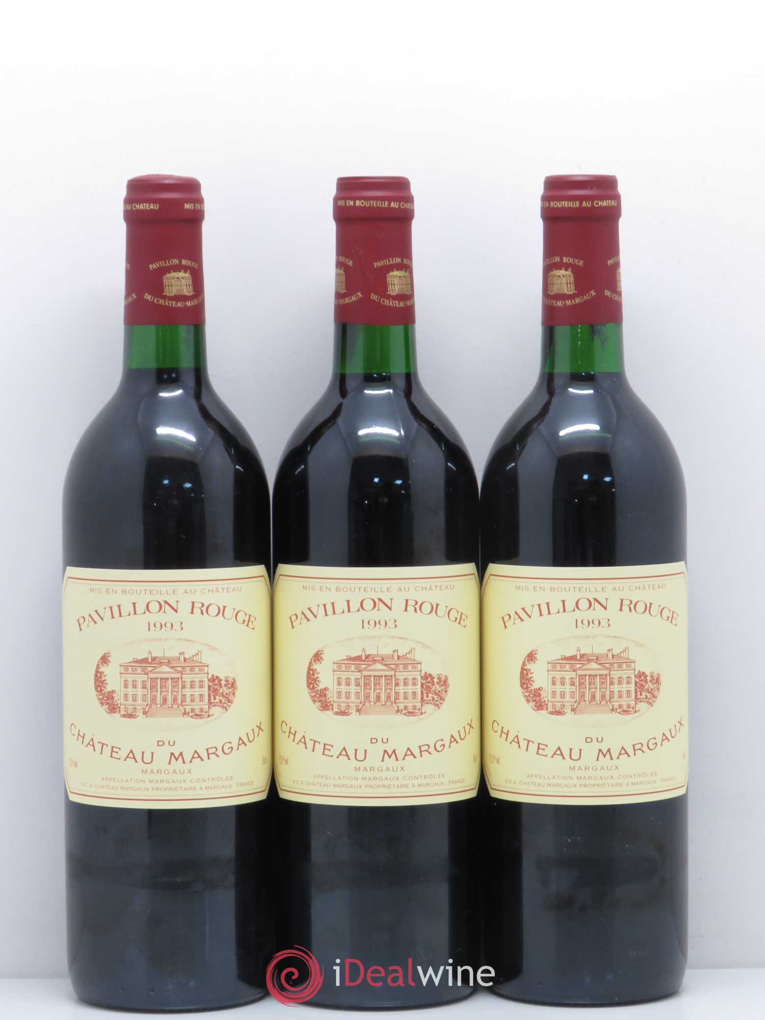 Pavillon Rouge du Château Margaux Second Vin 1993 - Lot de 12 bouteilles - 2
