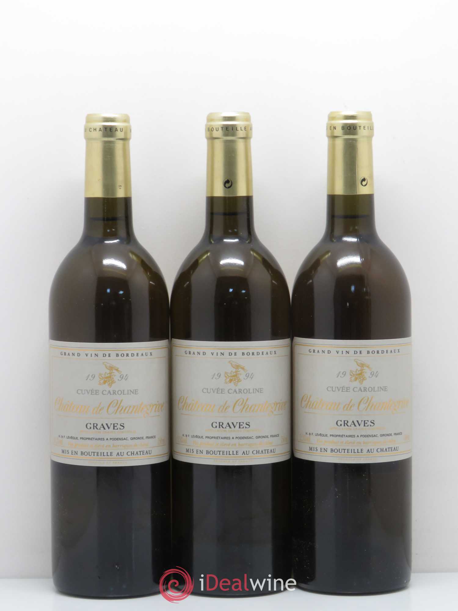 Château de Chantegrive Caroline 1994 - Lot de 6 bouteilles - 2