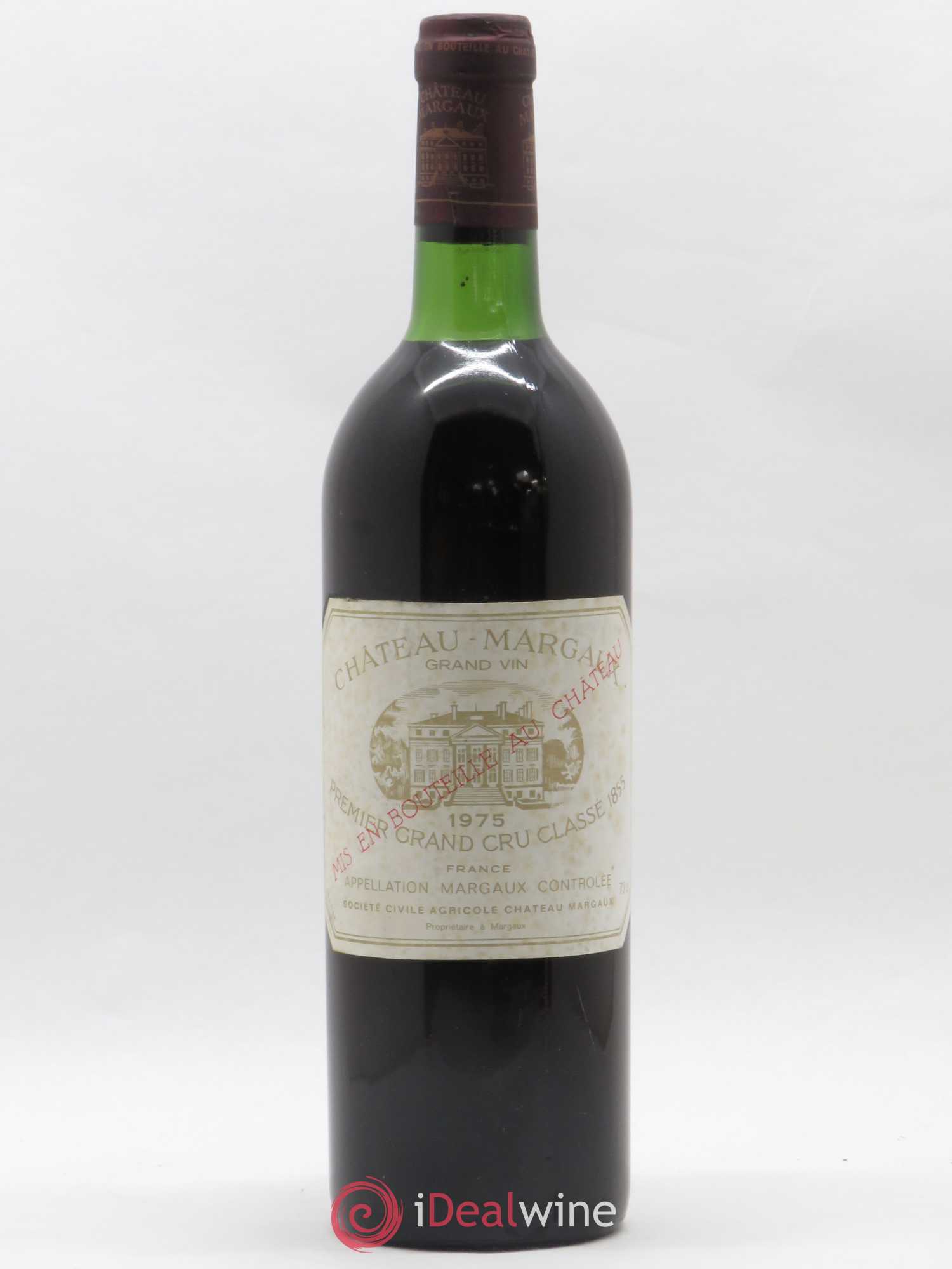Château Margaux 1er Grand Cru Classé 1975 - Lot de 1 bouteille - 0