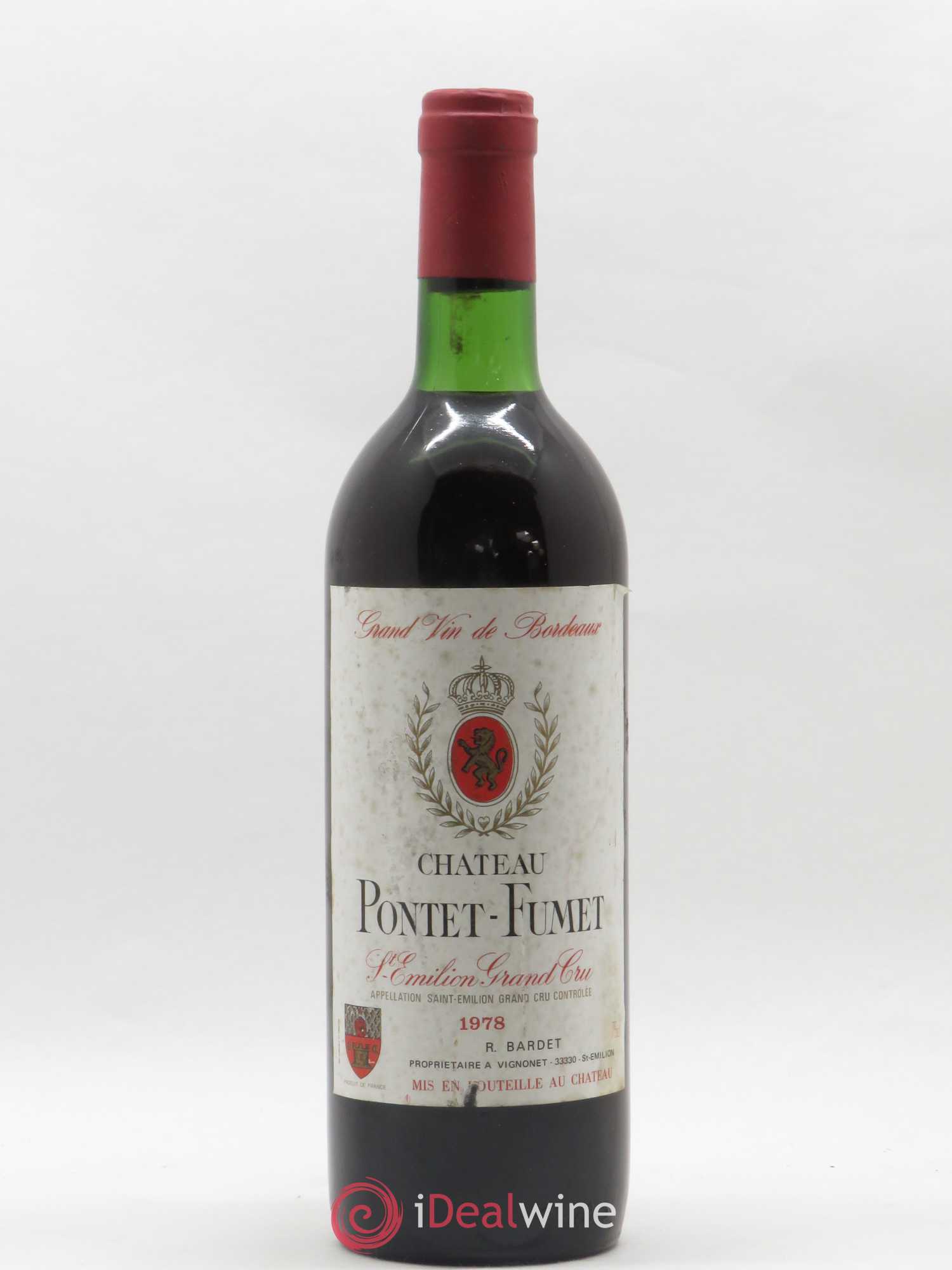 Pontet-Fumet 1978 - Lot de 1 bouteille - 0