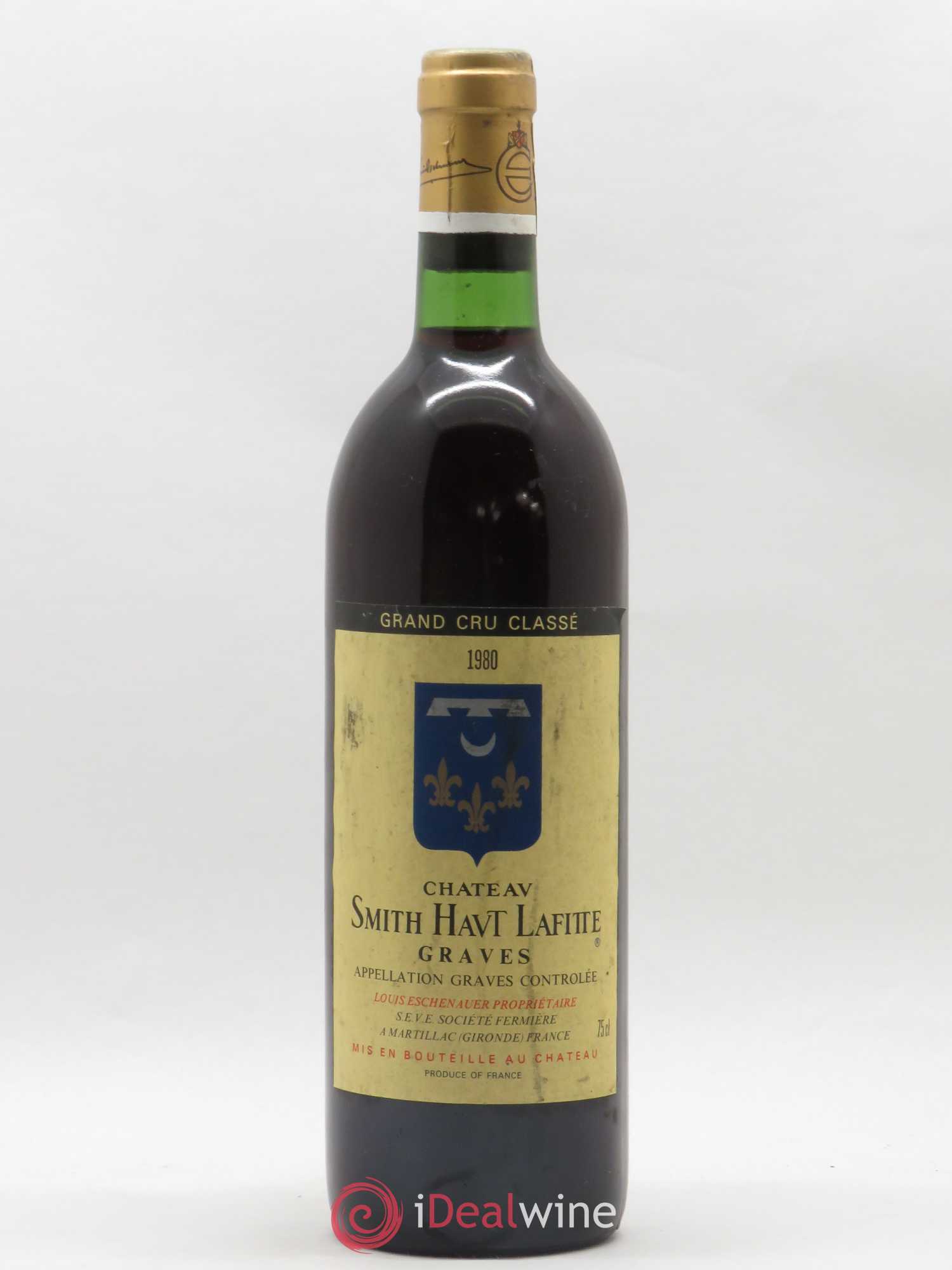Château Smith Haut Lafitte Cru Classé de Graves 1980 - Lot de 1 bouteille - 0