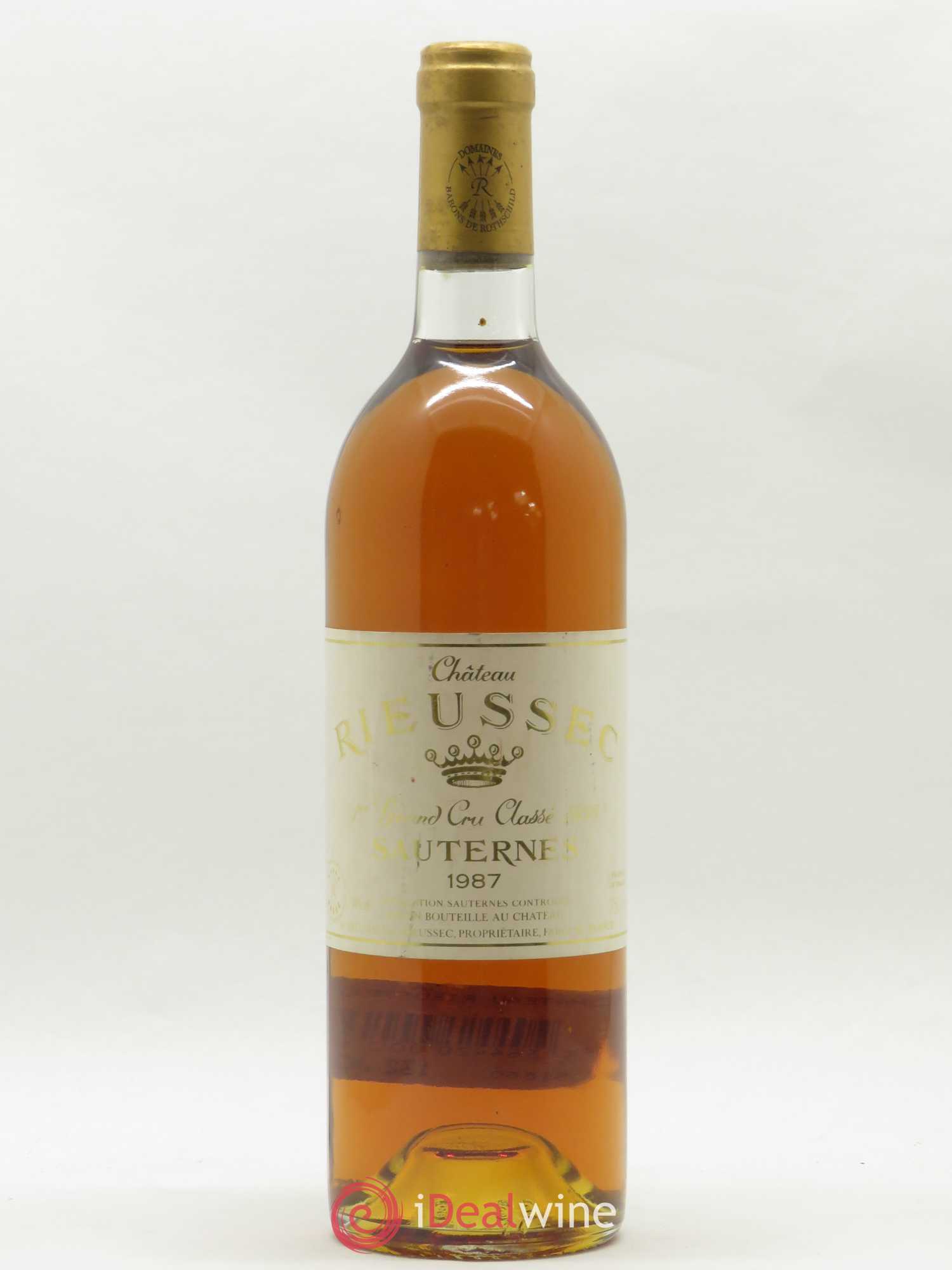 Château Rieussec 1er Grand Cru Classé 1987 - Posten von 1 Flasche - 0