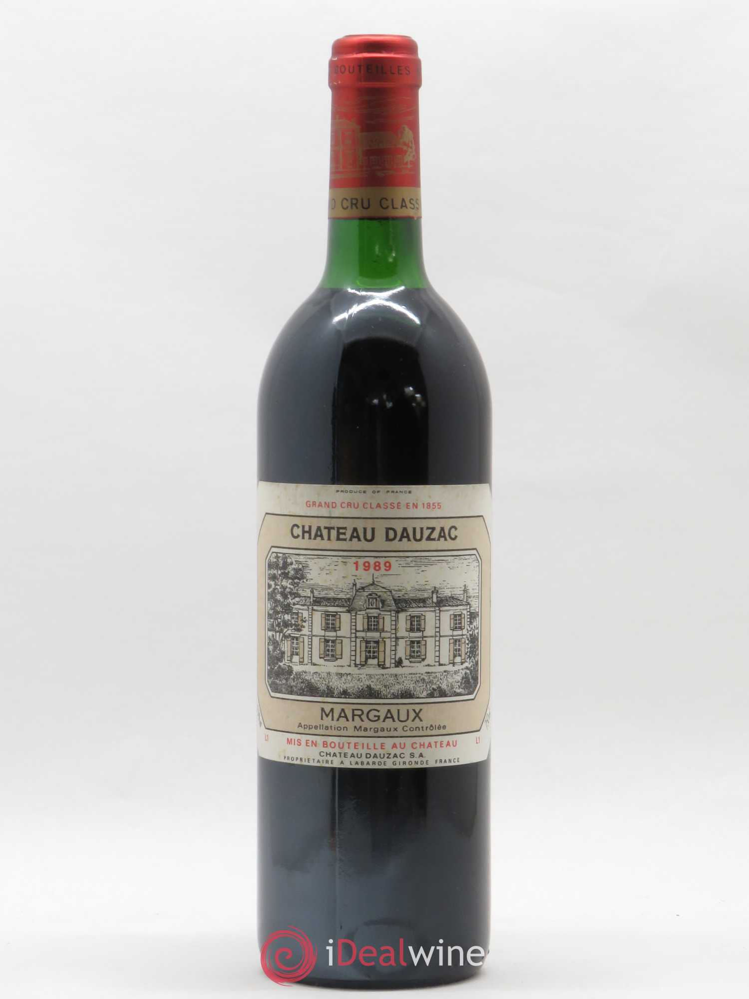 Château Dauzac 5ème Grand Cru Classé 1989 - Lot de 1 bouteille - 0