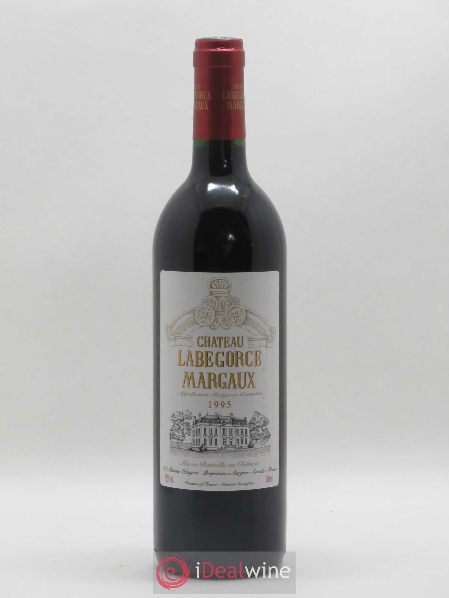 Château Labegorce Cru Bourgeois 1995 - Lot de 1 bouteille - 0