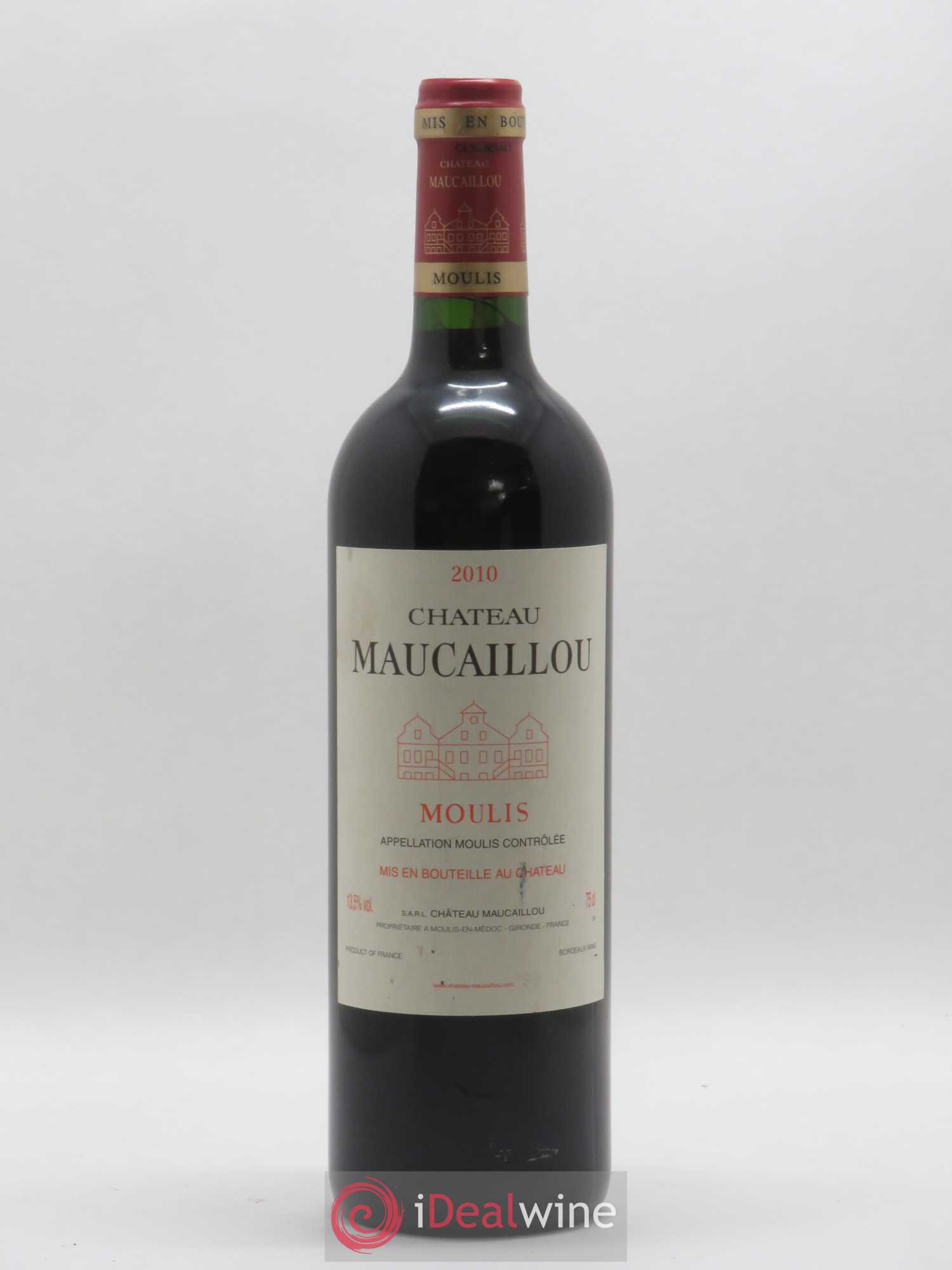 Château Maucaillou 2010 - Lot de 1 bouteille - 0