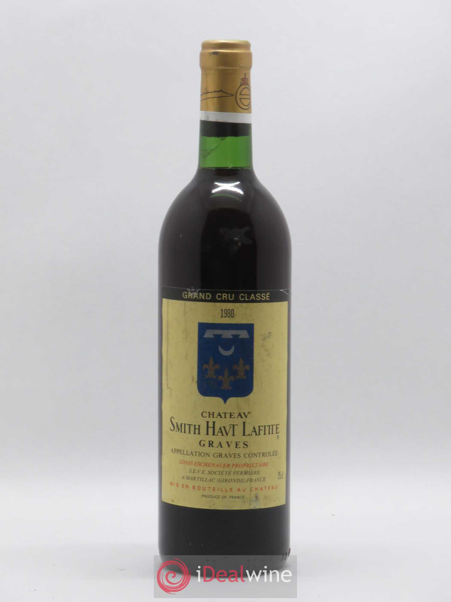 Château Smith Haut Lafitte Cru Classé de Graves 1980 - Lot de 1 bouteille - 0