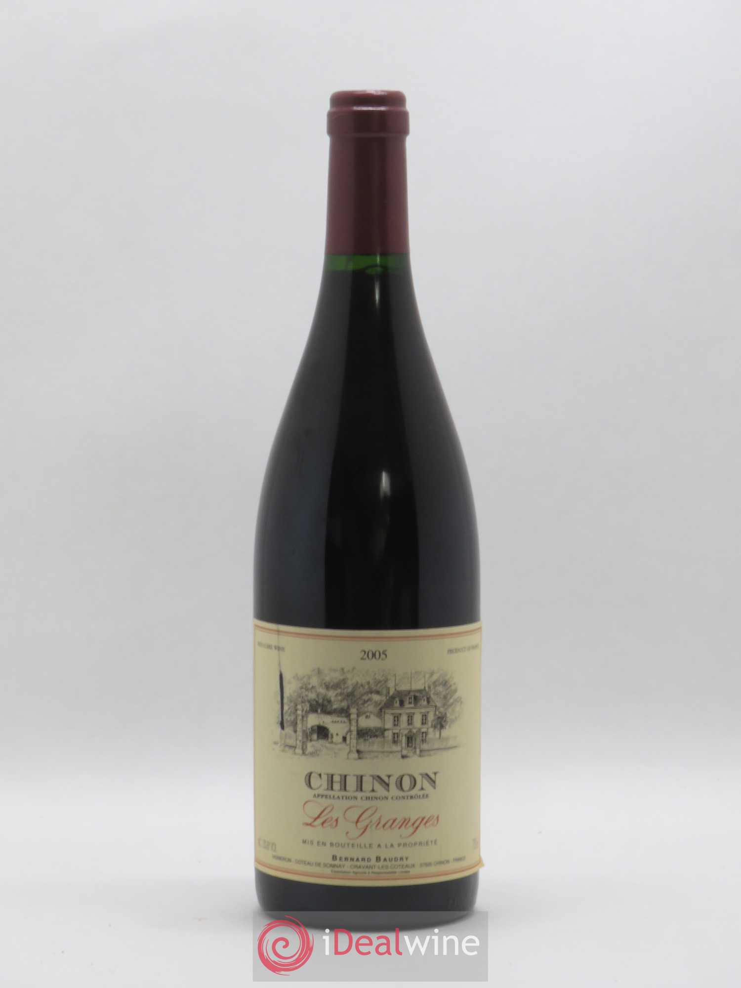 Chinon Les Granges Bernard Baudry 2005 - Lot de 1 bouteille - 0