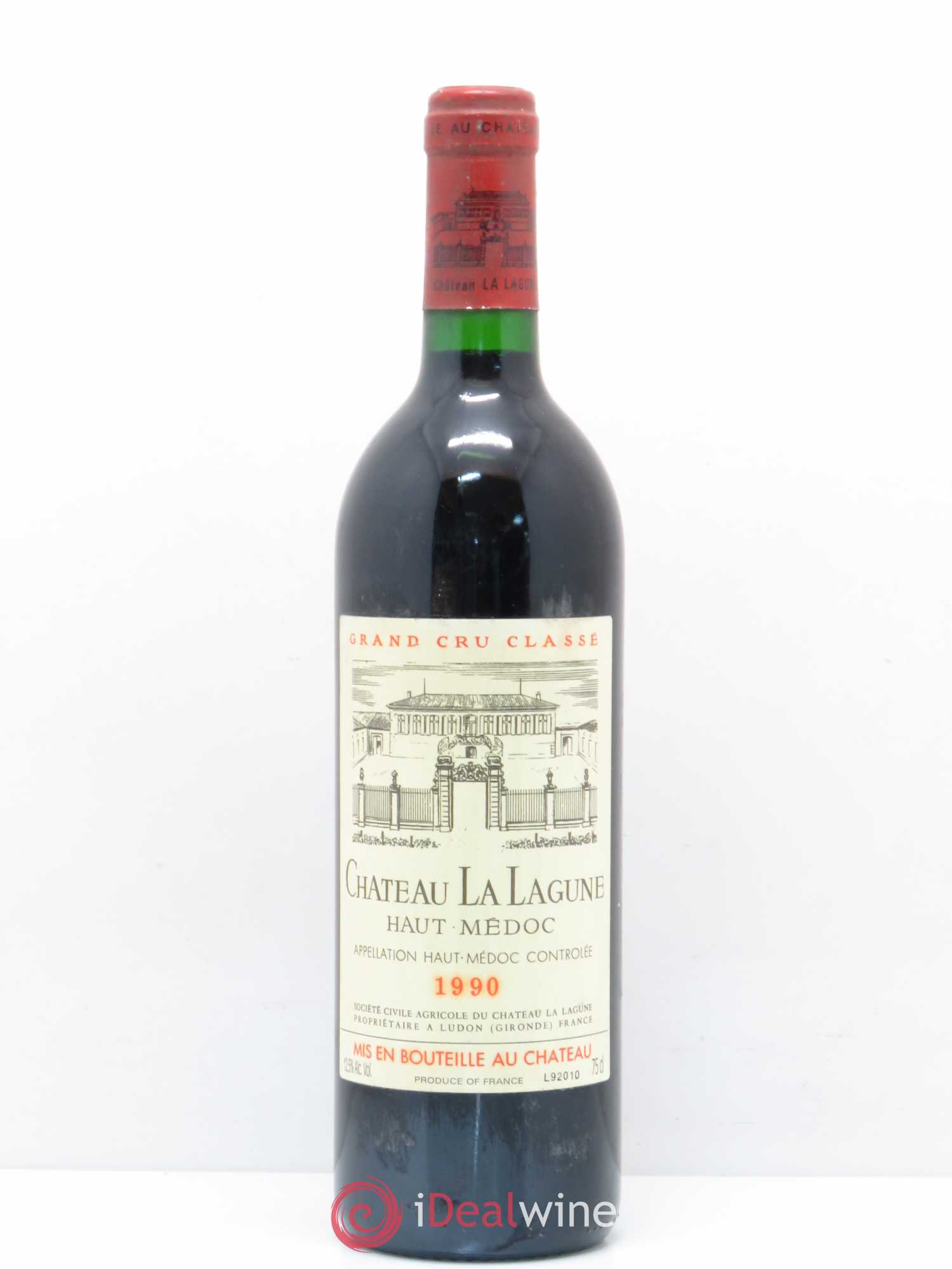 Château la Lagune 3ème Grand Cru Classé 1990 - Lot de 1 bouteille - 0