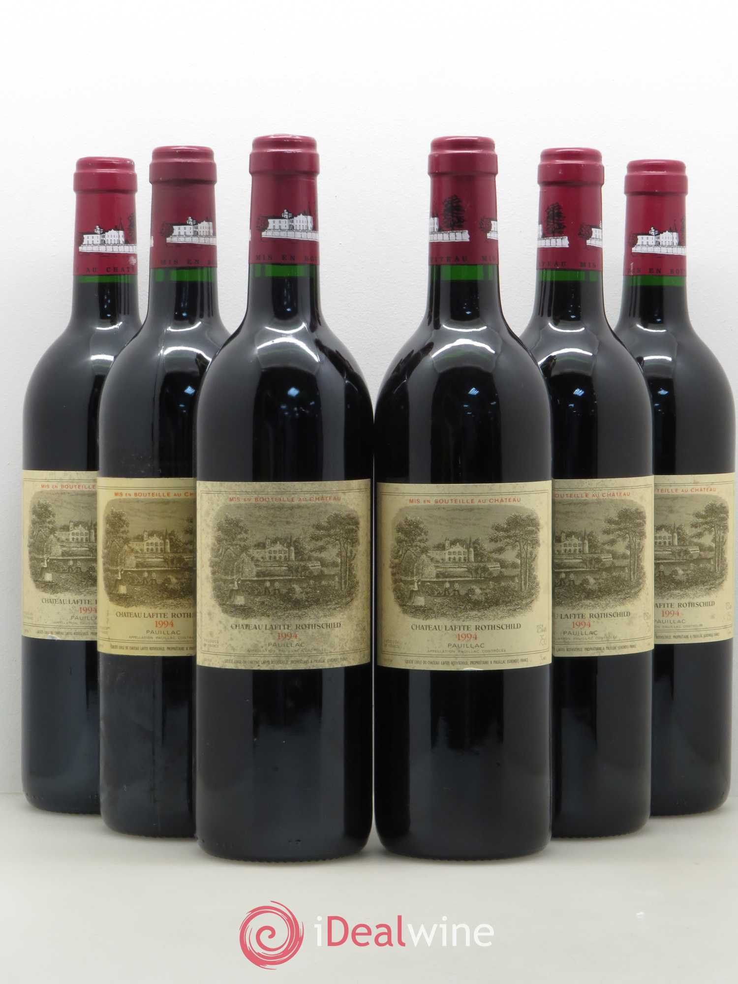 Château Lafite Rothschild 1er Grand Cru Classé 1994 - Lot de 6 bouteilles - 0