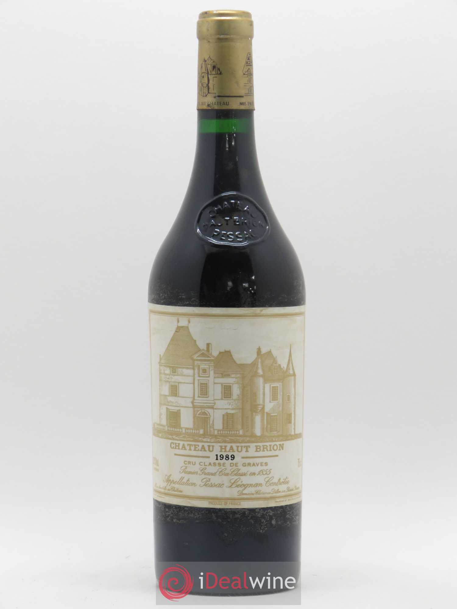 Château Haut Brion 1er Grand Cru Classé 1989 - Lot de 1 bouteille - 0
