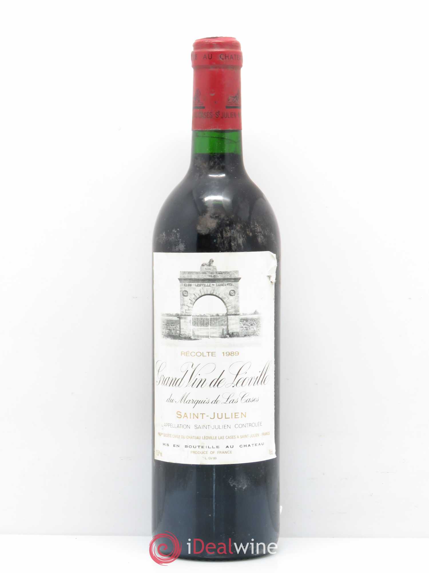 Château Léoville Las Cases 2ème Grand Cru Classé 1989 - Lot de 1 bouteille - 0