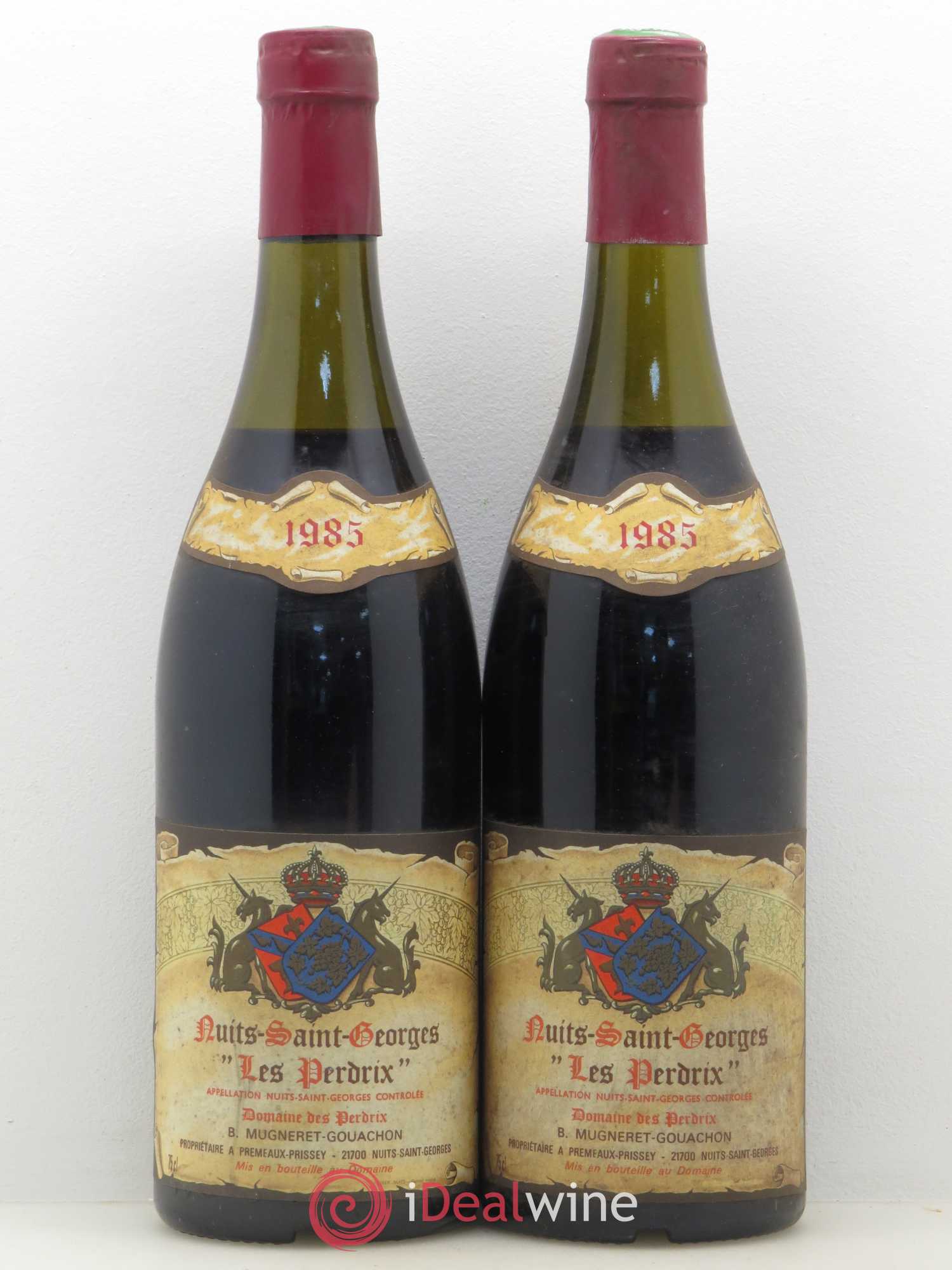 Nuits-Saint-Georges 1er Cru Aux Perdrix Perdrix (Domaine des) 1985 - Lot de 2 bouteilles - 0