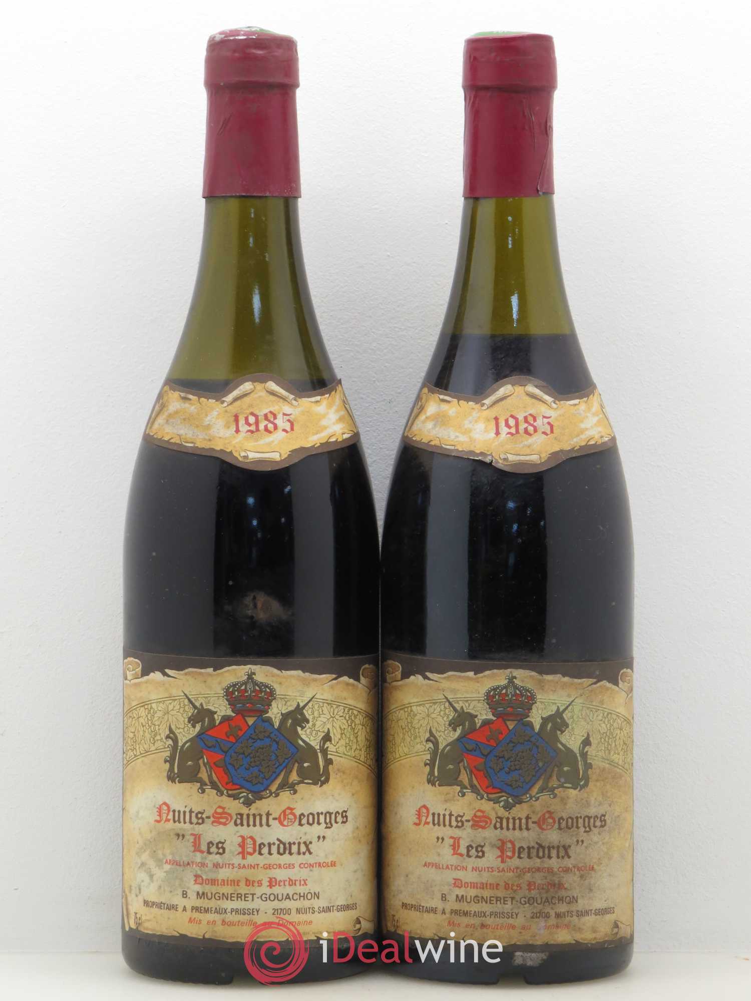 Nuits-Saint-Georges 1er Cru Aux Perdrix Perdrix (Domaine des) 1985 - Lot de 2 bouteilles - 0
