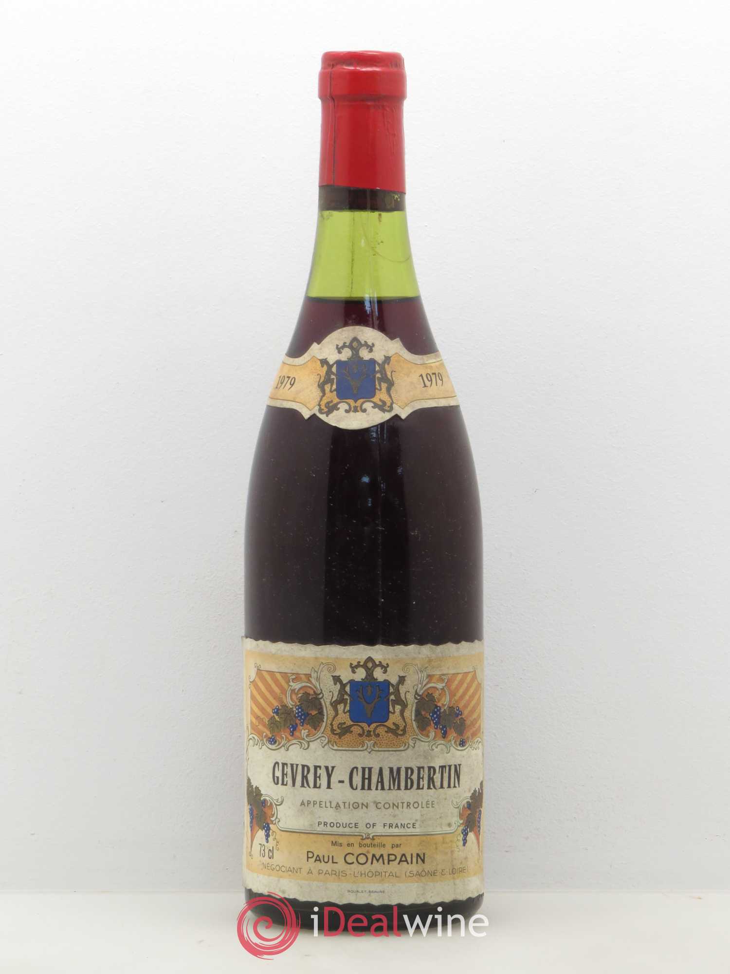 Gevrey-Chambertin Paul Compain 1979 - Lot de 1 bouteille - 0