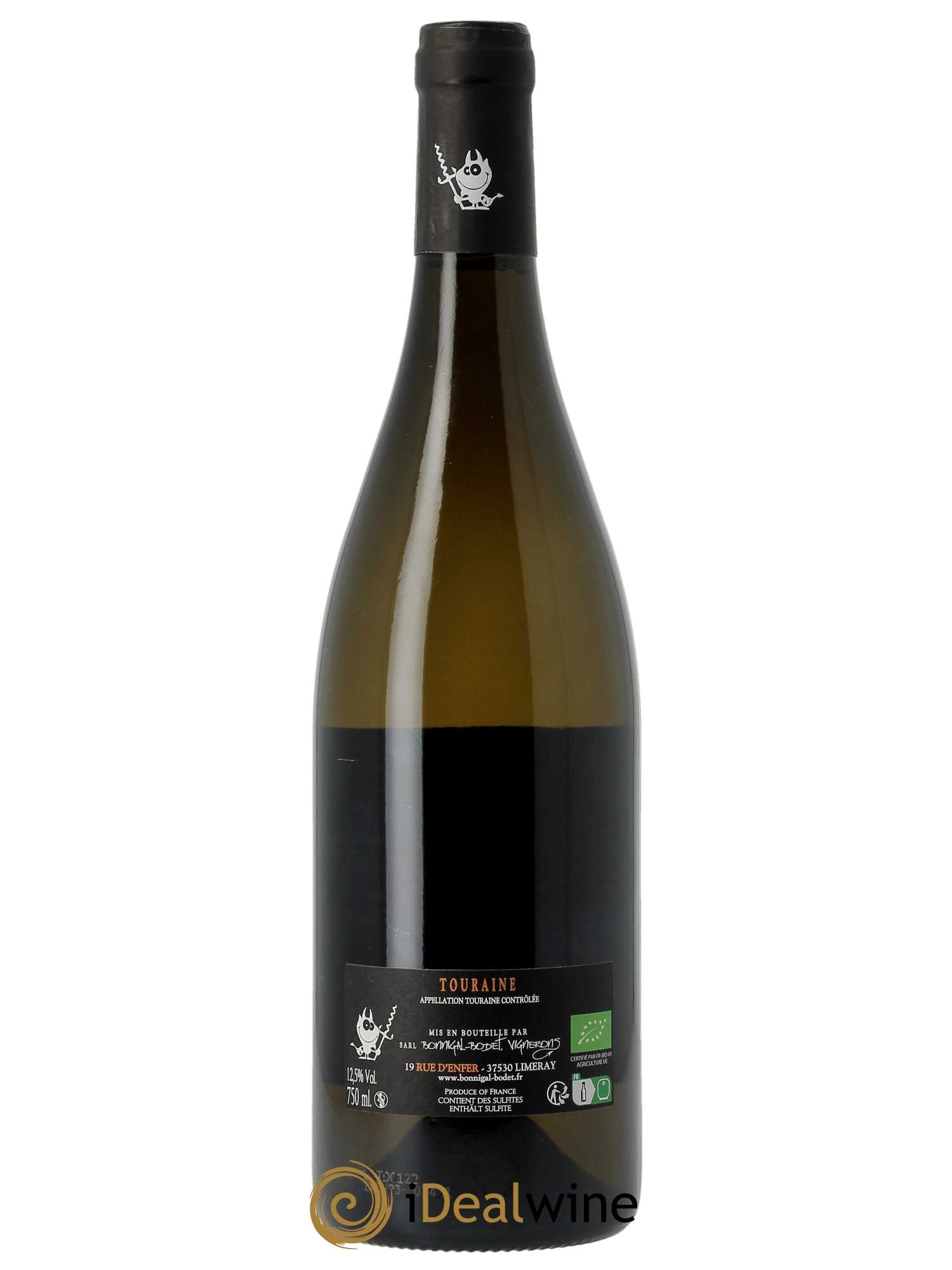 Touraine-Amboise Sauvignon Blanc Bonnigal-Bodet 2022 - Lot de 1 bouteille - 1