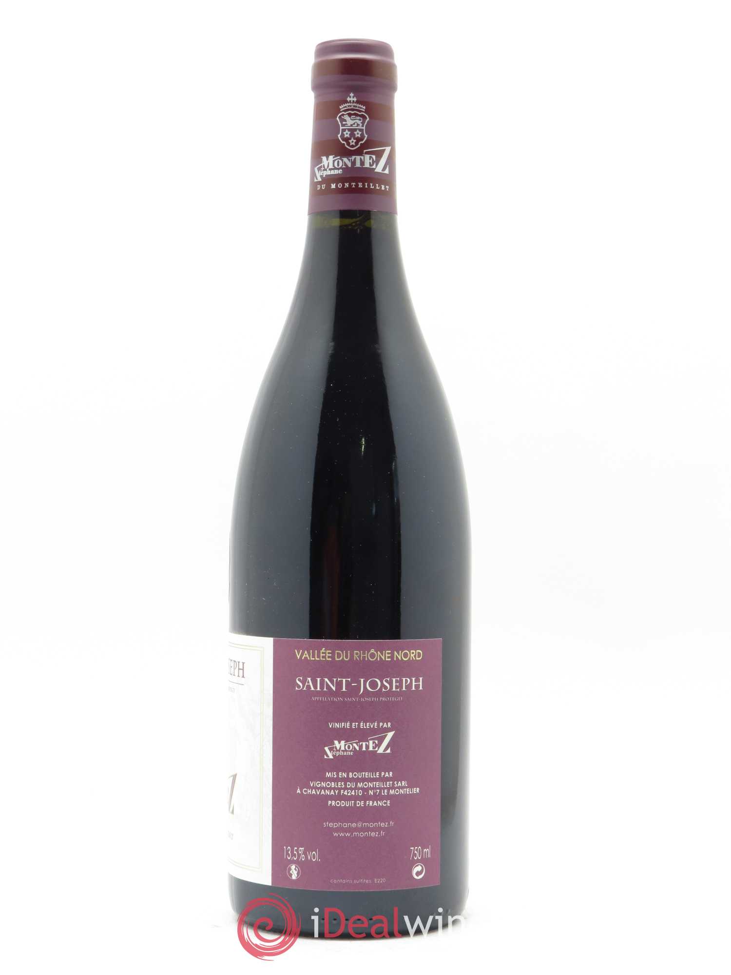 Saint-Joseph Monteillet (Domaine du) - Stéphane Montez 2018 - Lot de 1 bouteille - 1