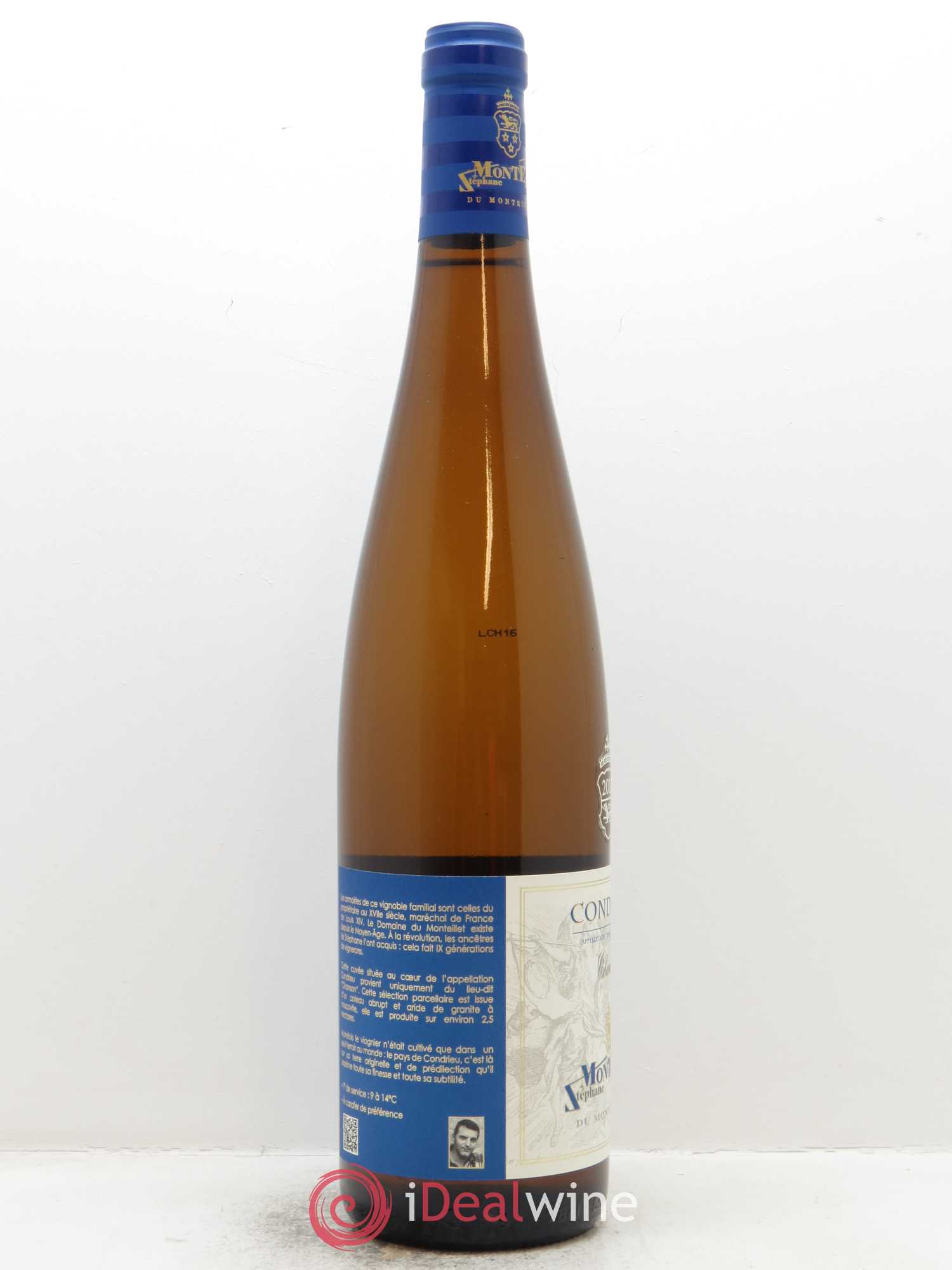 Condrieu Chanson Monteillet (Domaine du) - Stéphane Montez 2016 - Lot de 1 bouteille - 1