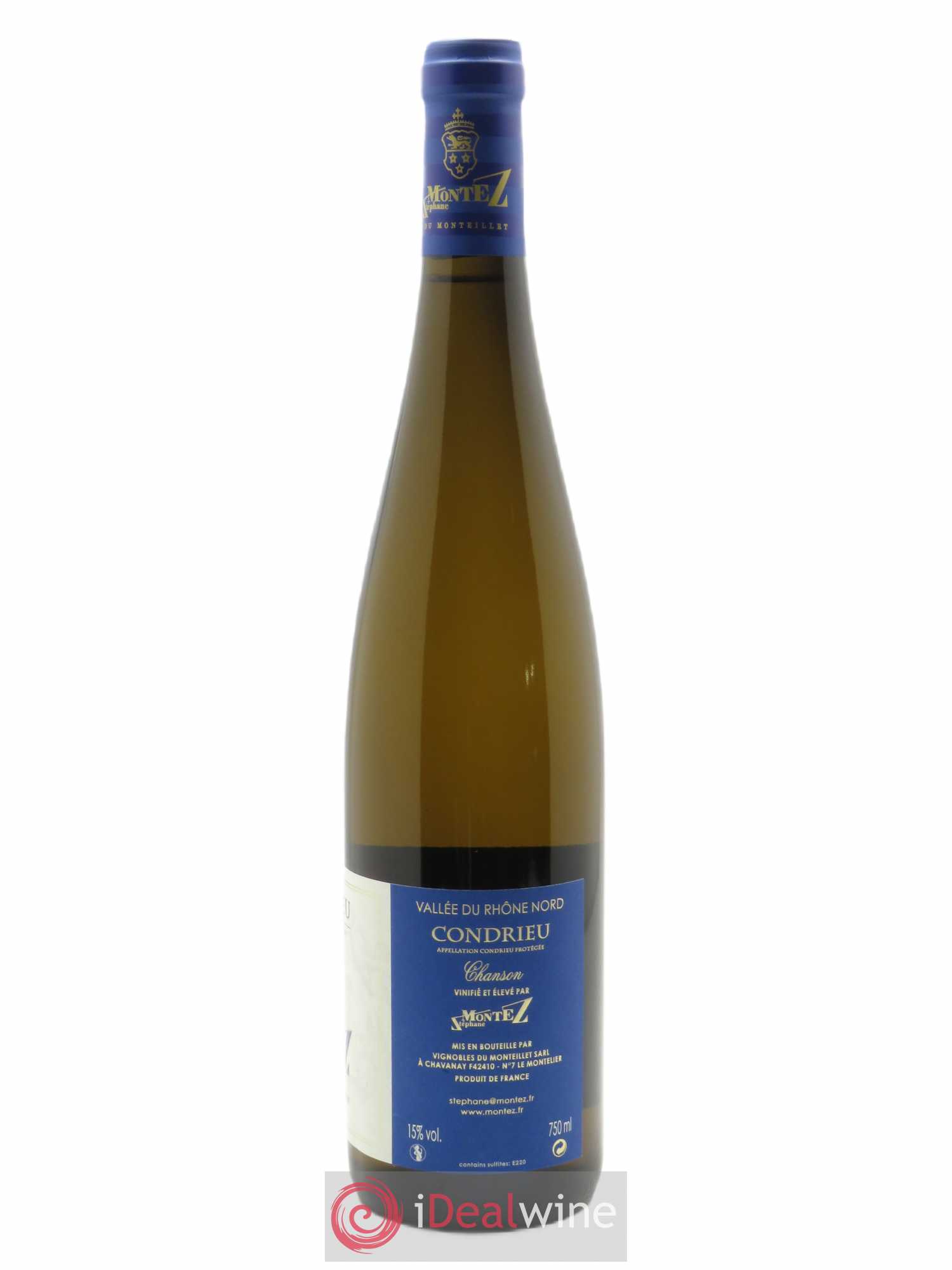 Condrieu Chanson Monteillet (Domaine du) - Stéphane Montez 2019 - Lot de 1 bouteille - 1