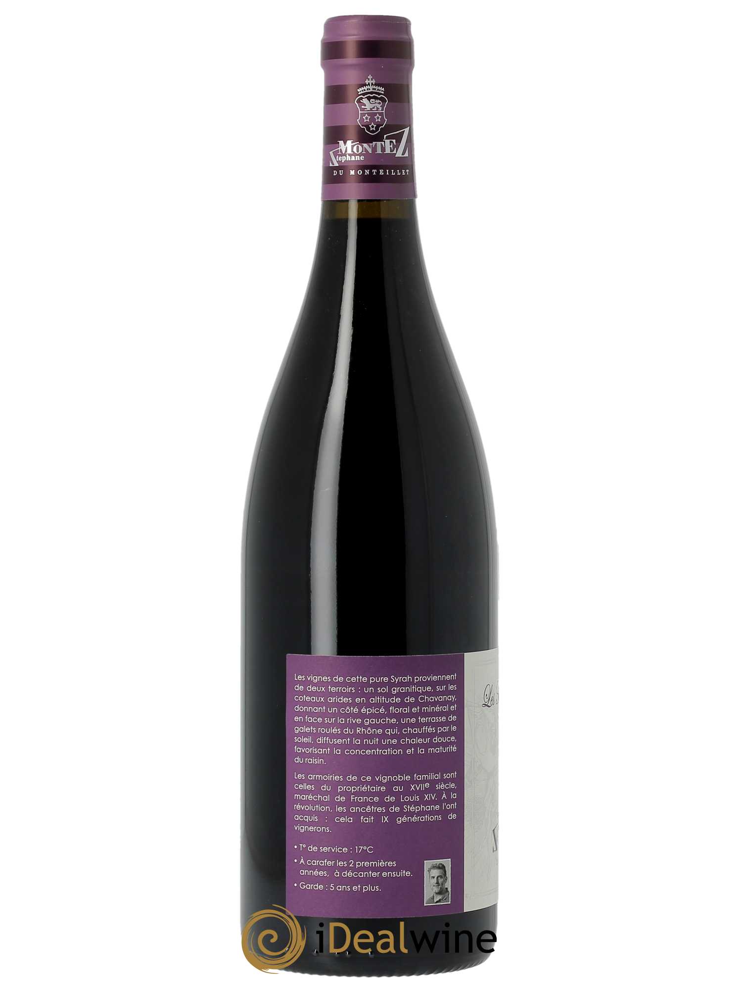 IGP Collines Rhodaniennes Les Hauts du Monteillet Monteillet (Domaine du) - Stéphane Montez 2021 - Lot of 1 bottle - 1