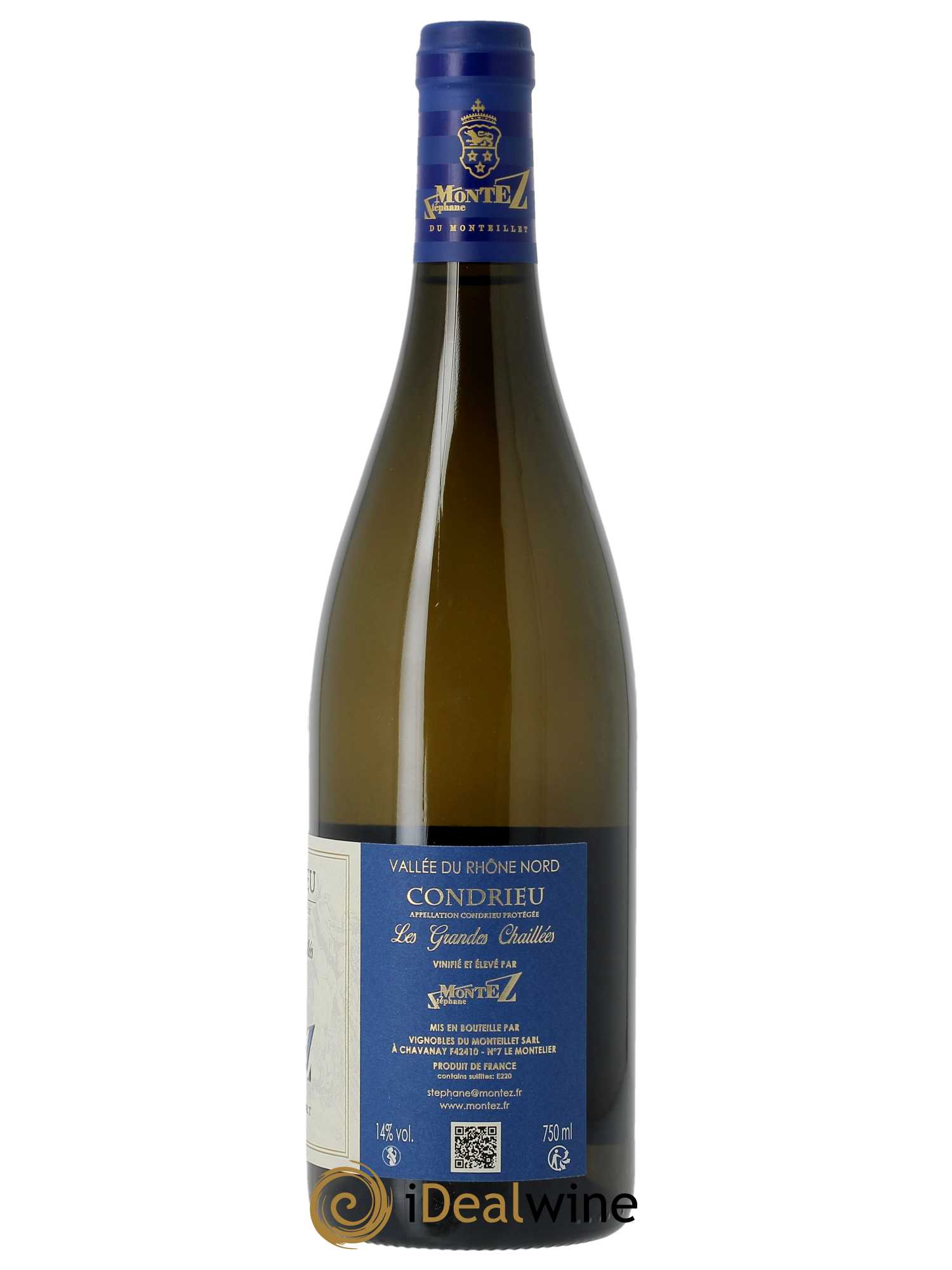 Condrieu Les Grandes Chaillées Monteillet (Domaine du) - Stéphane Montez 2022 - Lot de 1 bouteille - 1