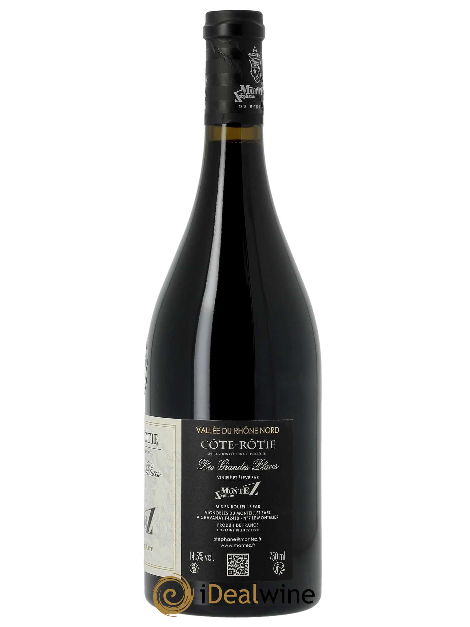 Côte-Rôtie Les Grandes Places Monteillet (Domaine du) - Stéphane Montez 2019 - Lot de 1 bouteille - 1