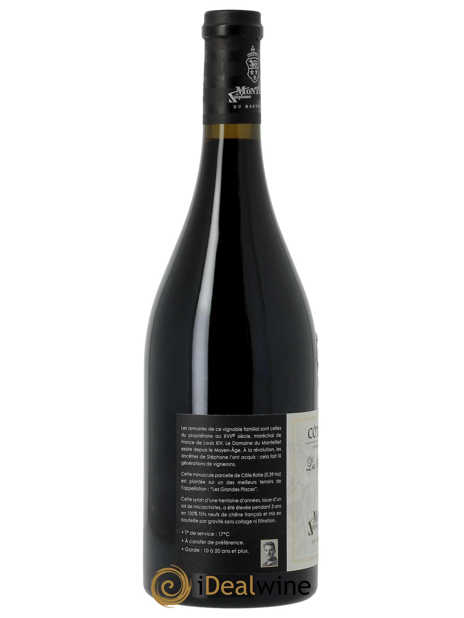 Côte-Rôtie Les Grandes Places Monteillet (Domaine du) - Stéphane Montez 2019 - Lot de 1 bouteille - 2