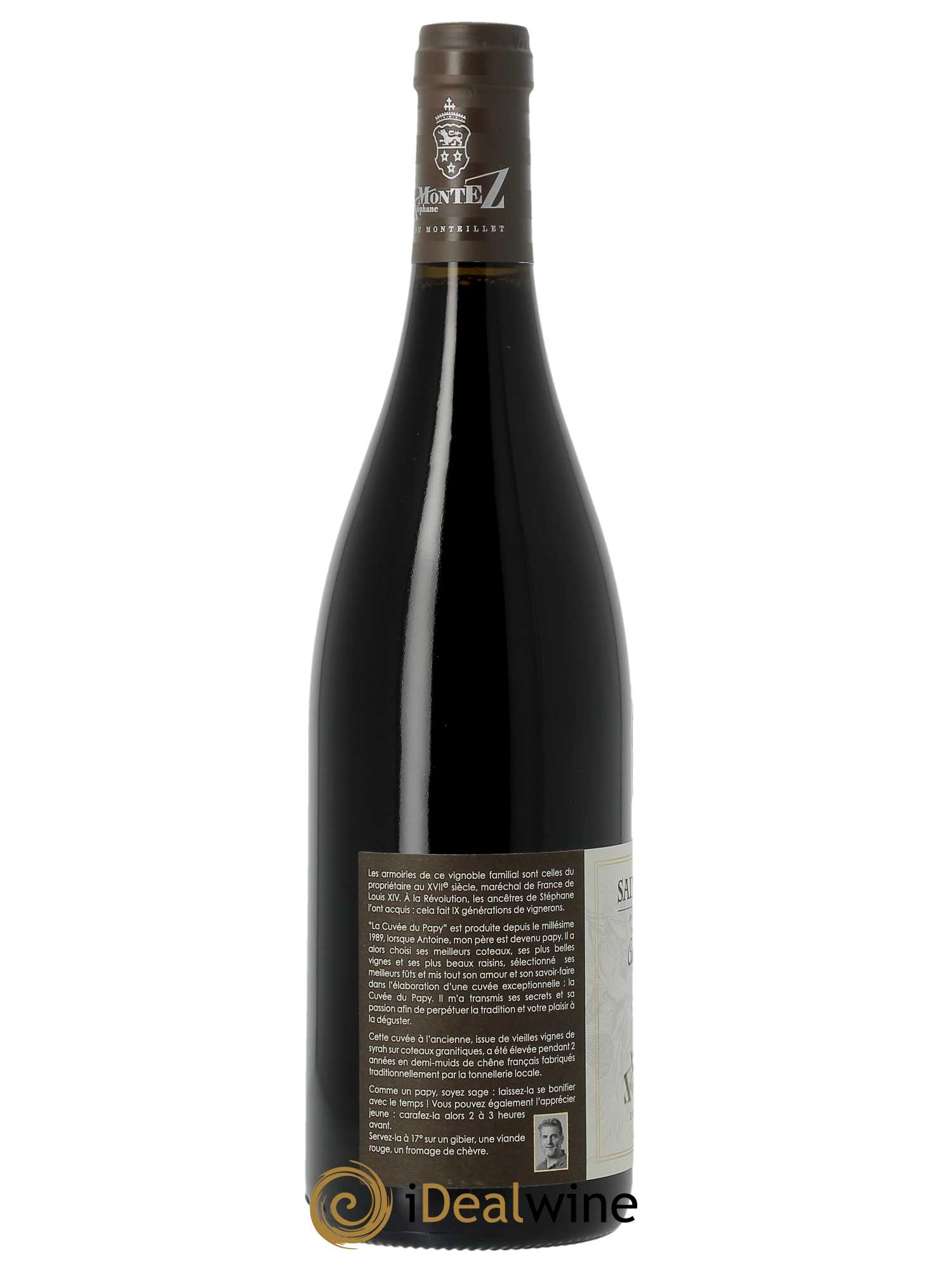 Saint-Joseph Cuvée du Papy Monteillet (Domaine du) - Stéphane Montez 2021 - Lot de 1 bouteille - 1