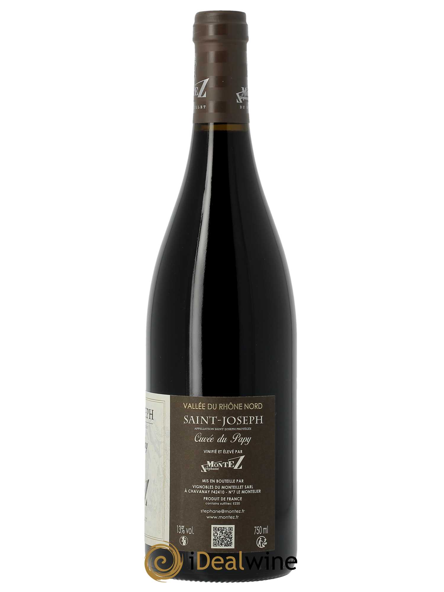 Saint-Joseph Cuvée du Papy Monteillet (Domaine du) - Stéphane Montez 2021 - Lot de 1 bouteille - 2