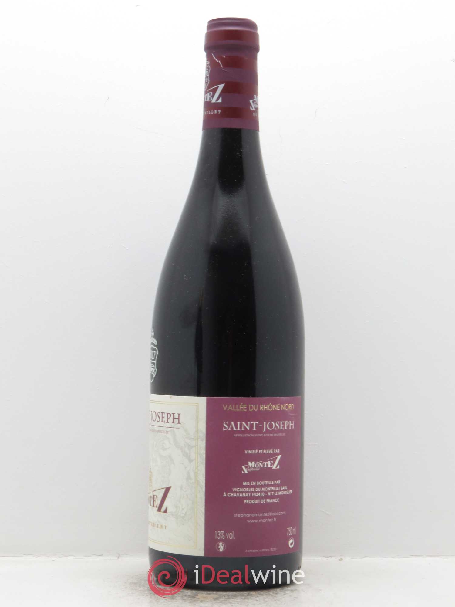 Saint-Joseph Monteillet (Domaine du) - Stéphane Montez 2017 - Lot de 1 bouteille - 2