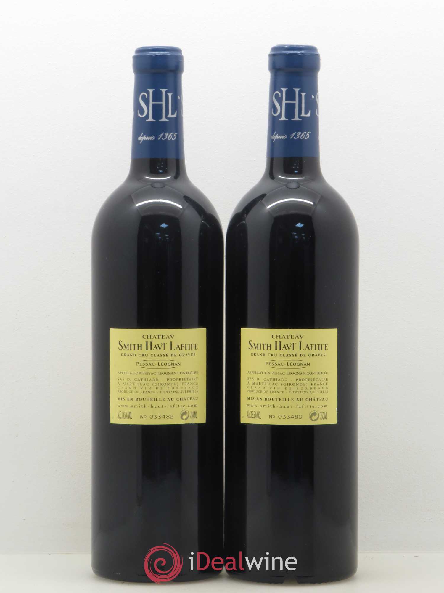 Château Smith Haut Lafitte Cru Classé de Graves 2005 - Lot de 2 bouteilles - 1
