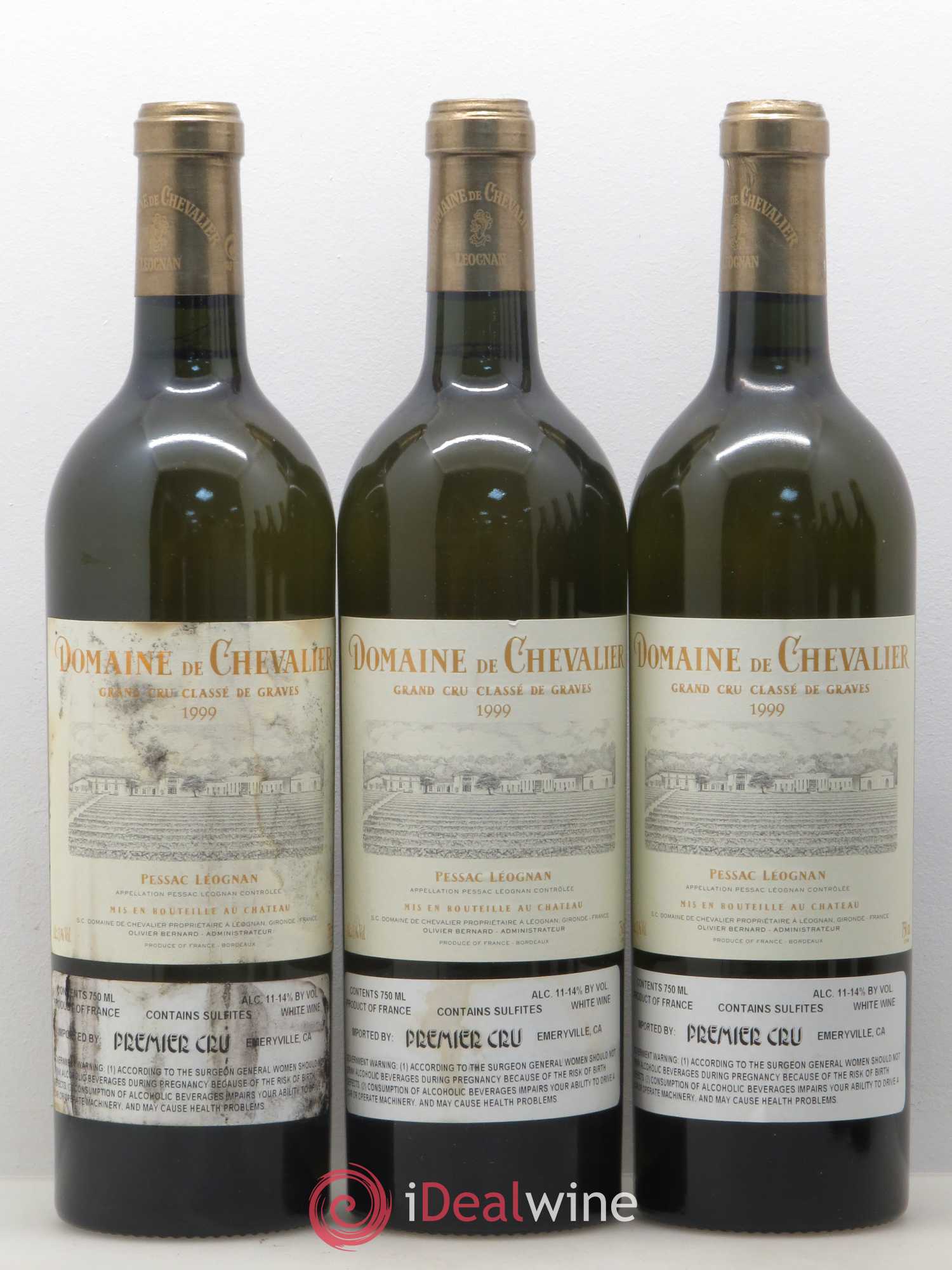 Domaine de Chevalier Cru Classé de Graves 1999 - Lot de 6 bouteilles - 1